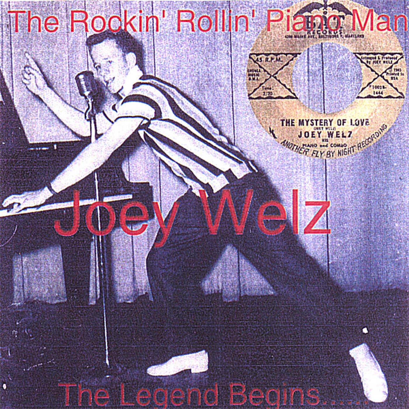 Joey Welz FROM THE VAULTS OF BAT RECORDS CD