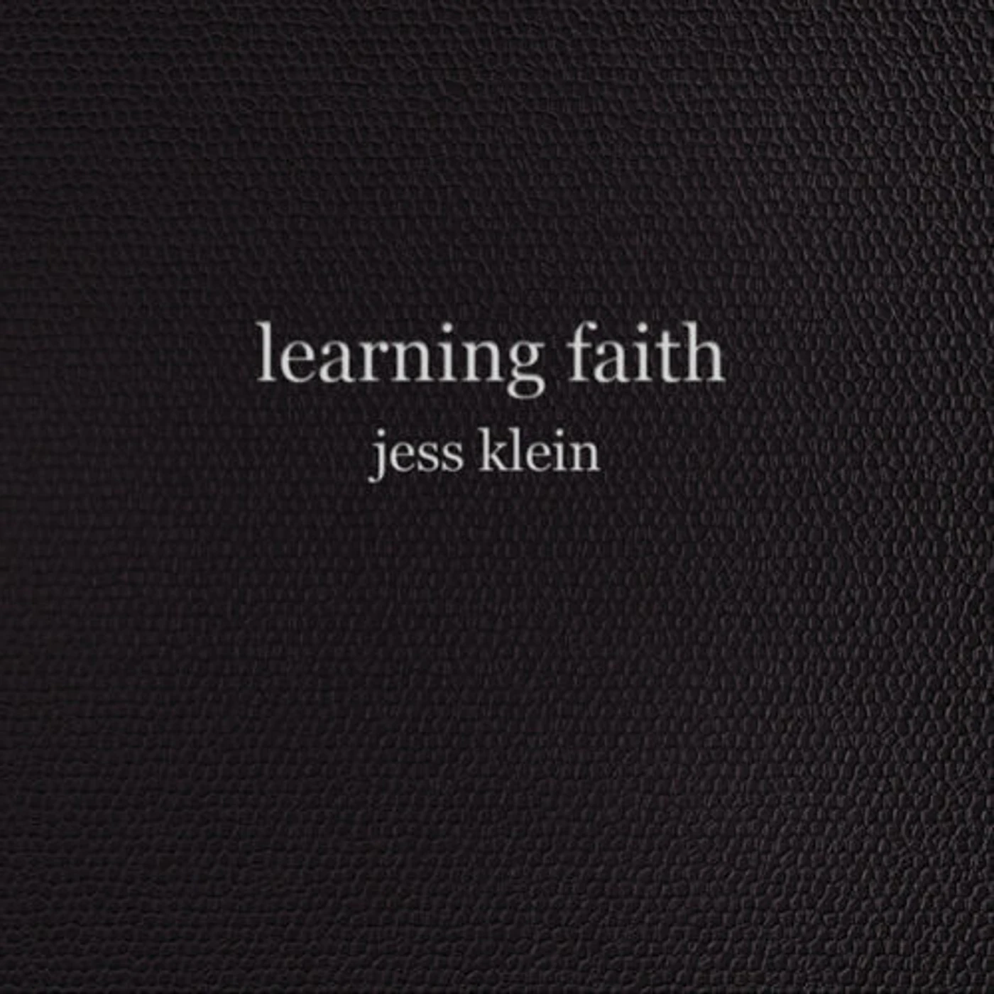 Jess Klein LEARNING FAITH CD
