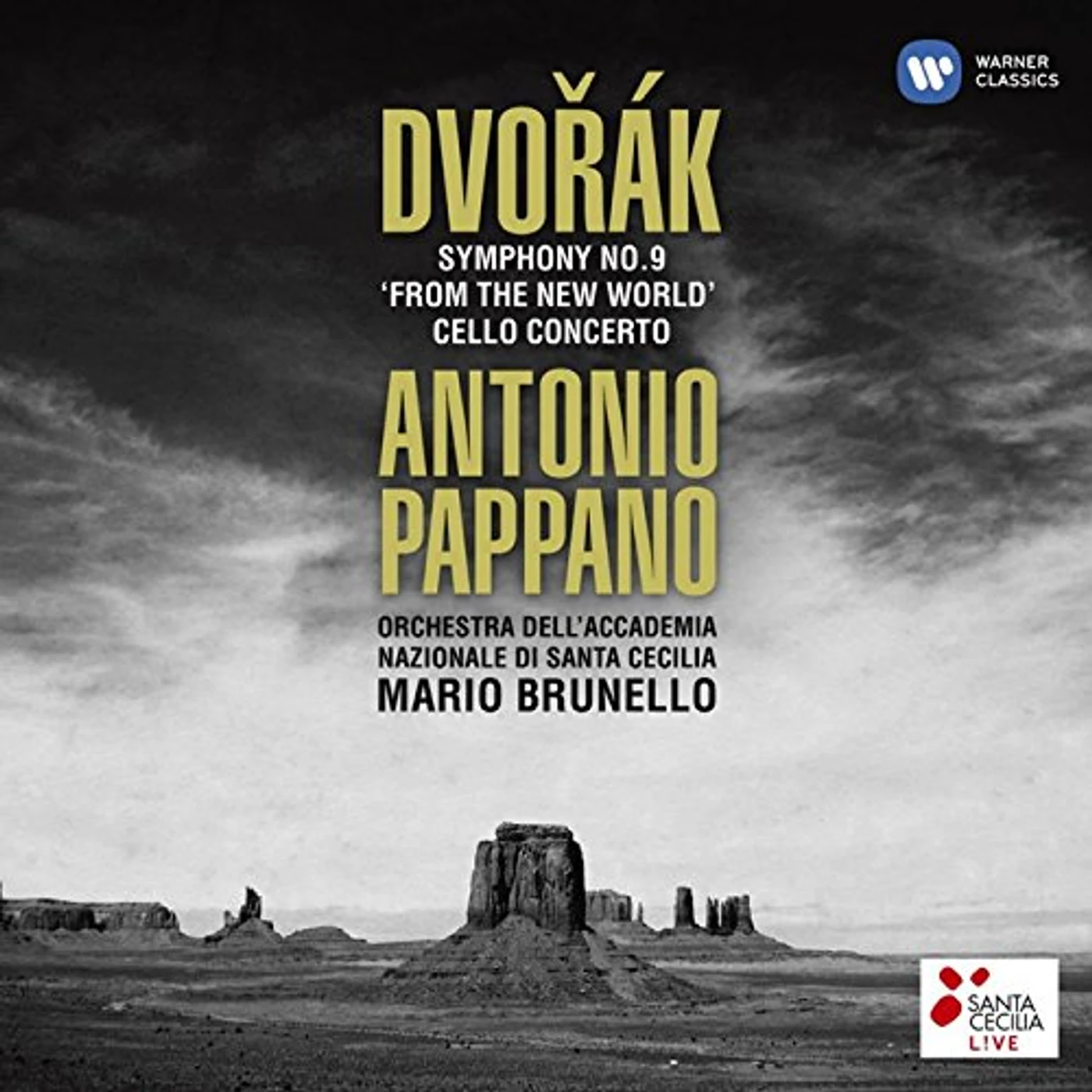 Antonio Pappano DVORAK: SYMPHONY NO.9 & CELLO CONCER CD