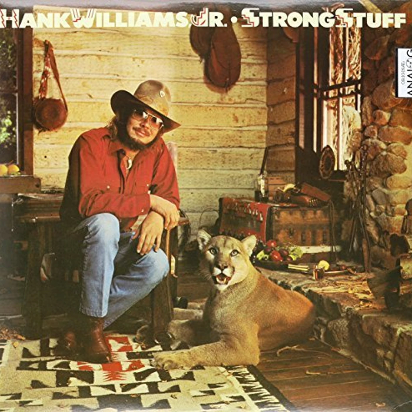 Hank Williams, Jr. Strong Stuff Vinyl Record