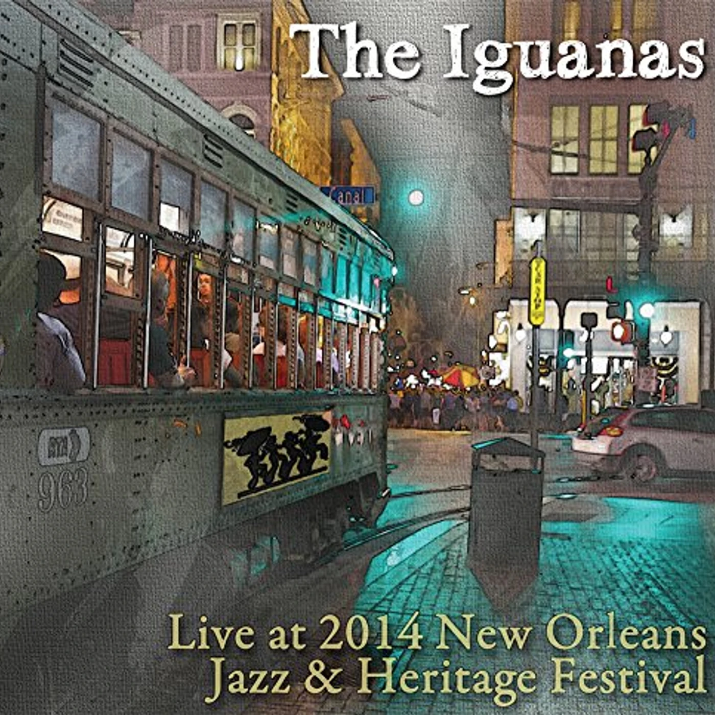 The Iguanas LIVE AT JAZZ FEST 2014 CD