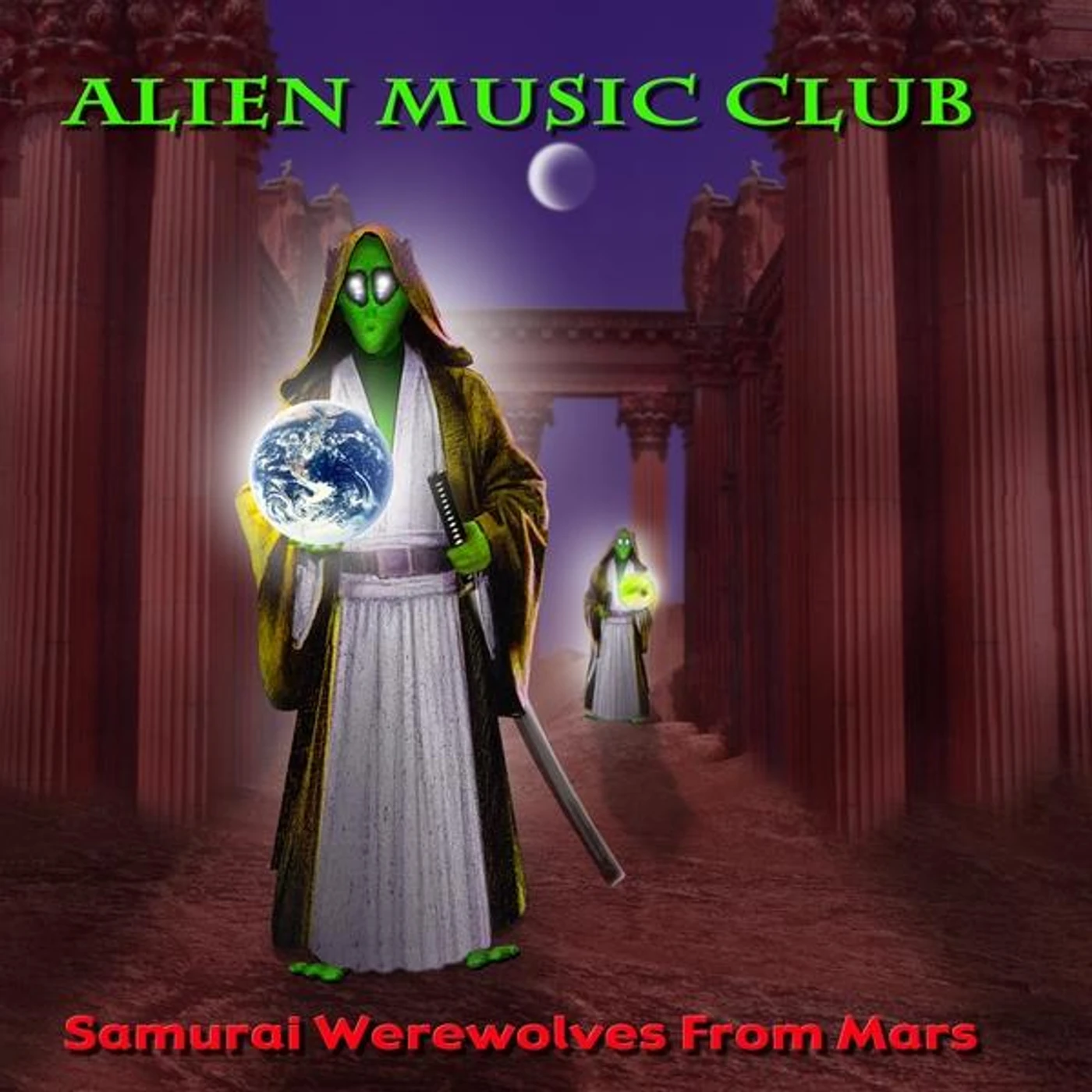 Alien Music Club SAMURAI WEREWOLVES FROM MARS CD