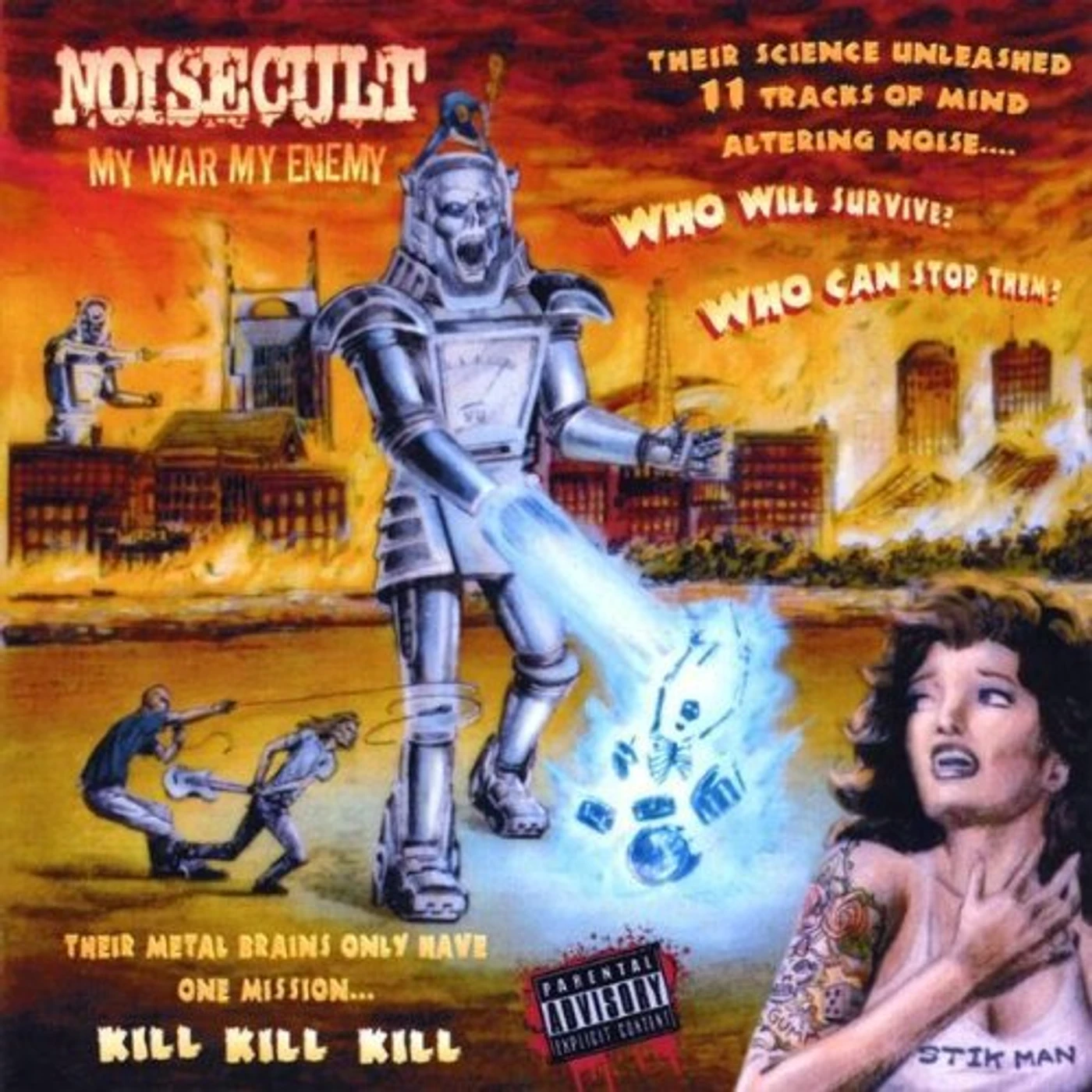 Noisecult MY WAR MY ENEMY CD