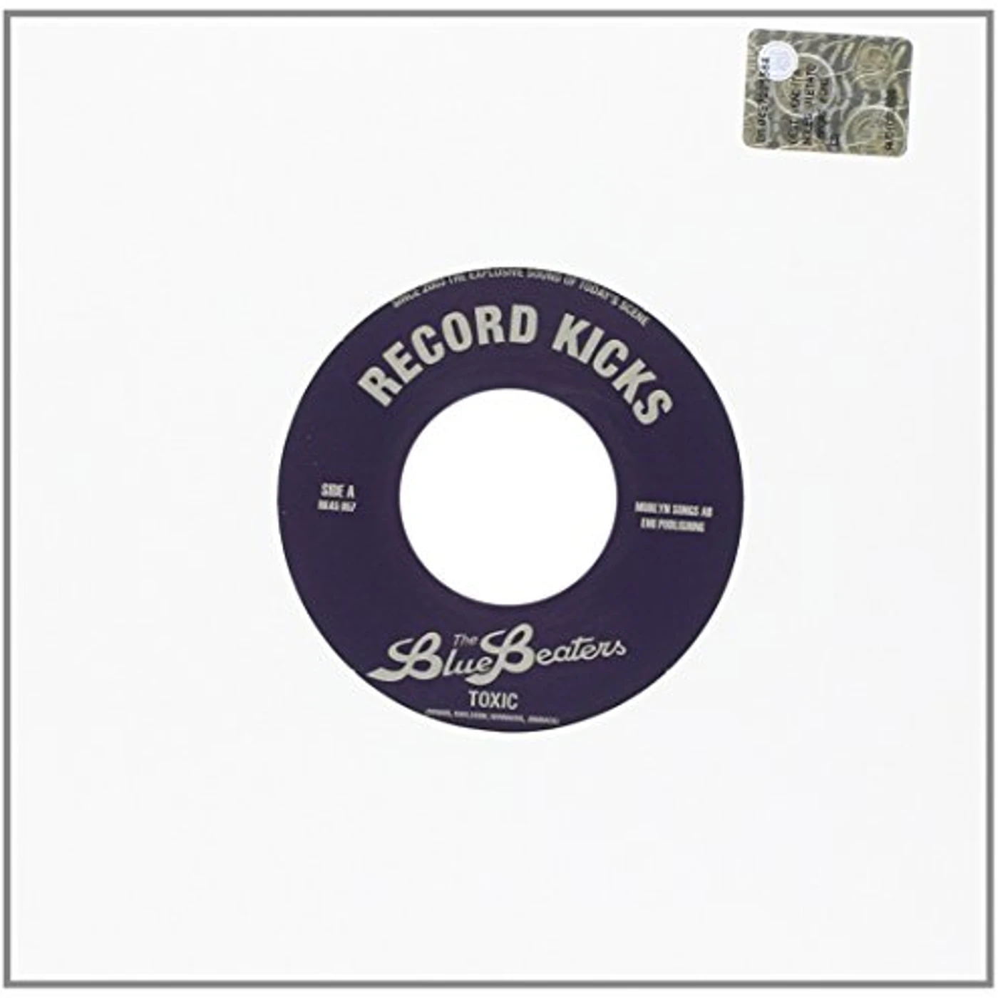 The Bluebeaters TOXIC (ONE DROP VERSION)/CATCH THAT TEARDROP Vinyl Record - UK Release