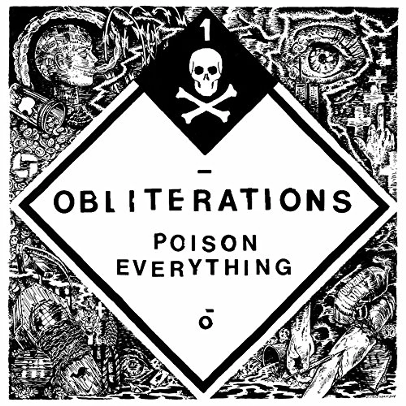 Obliterations POISON EVERYTHING Vinyl Record