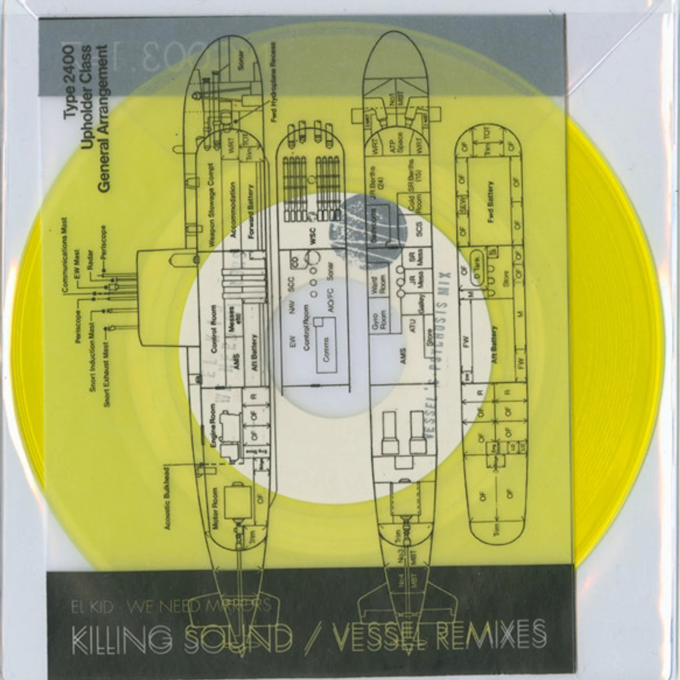 El Kid WE NEED MIRRORS Vinyl Record