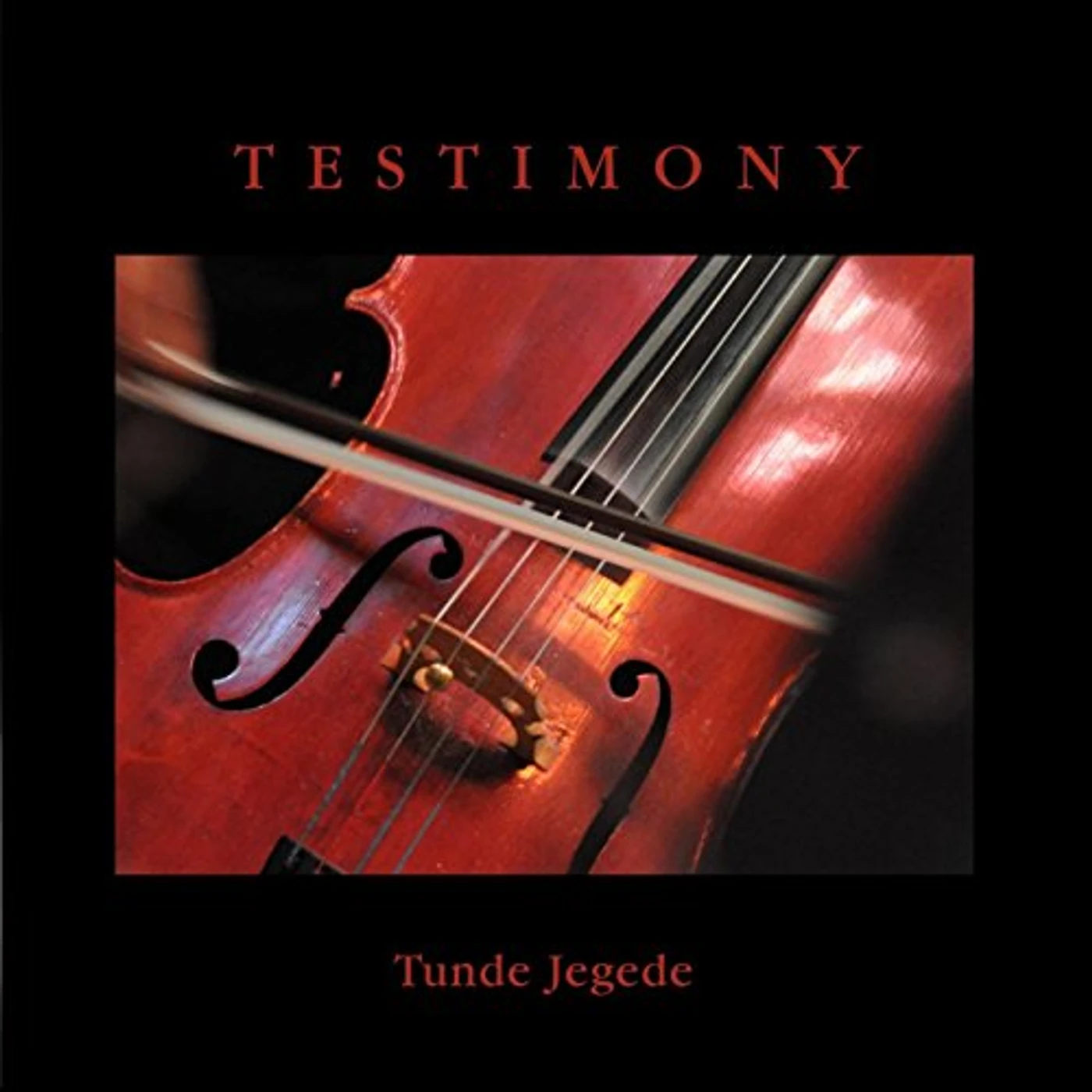 Tunde Jegede TESTIMONY CD