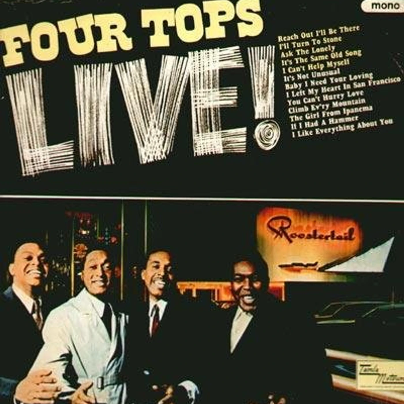 FOUR TOPS LIVE CD