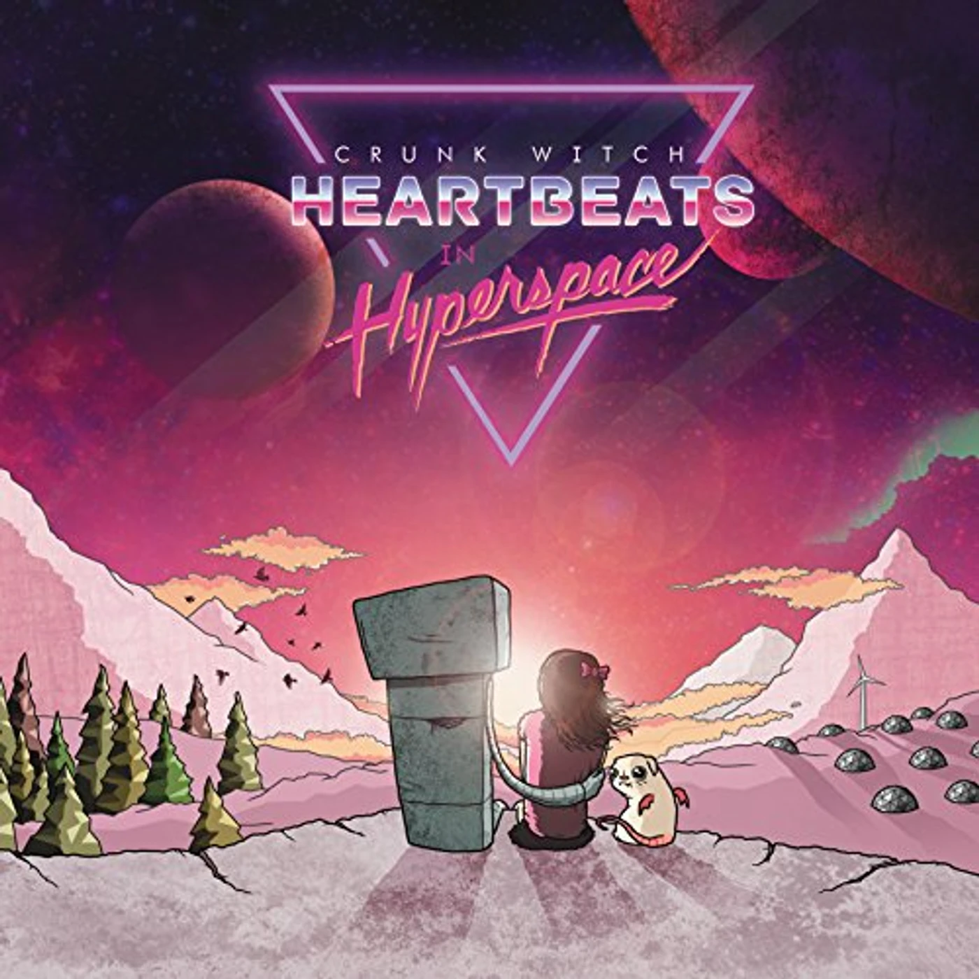 Crunk Witch HEARTBEATS IN HYPERSPACE CD