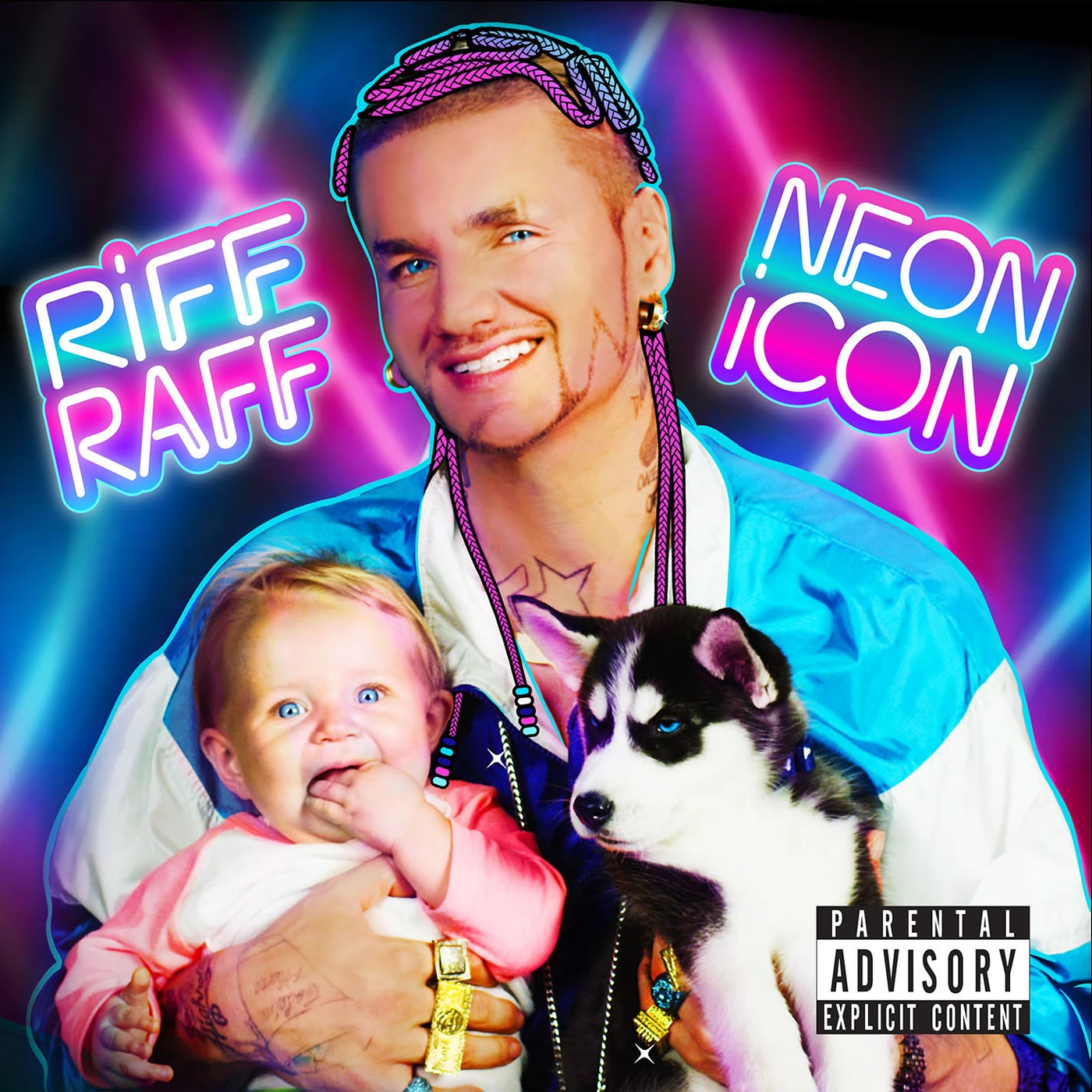Riff Raff NEON ICON Vinyl Record - Digital Download Included