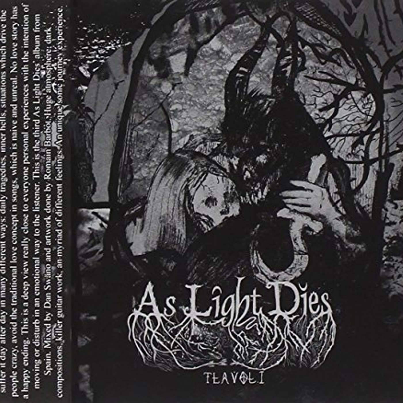 As Light Dies TLA VOL. 1 CD