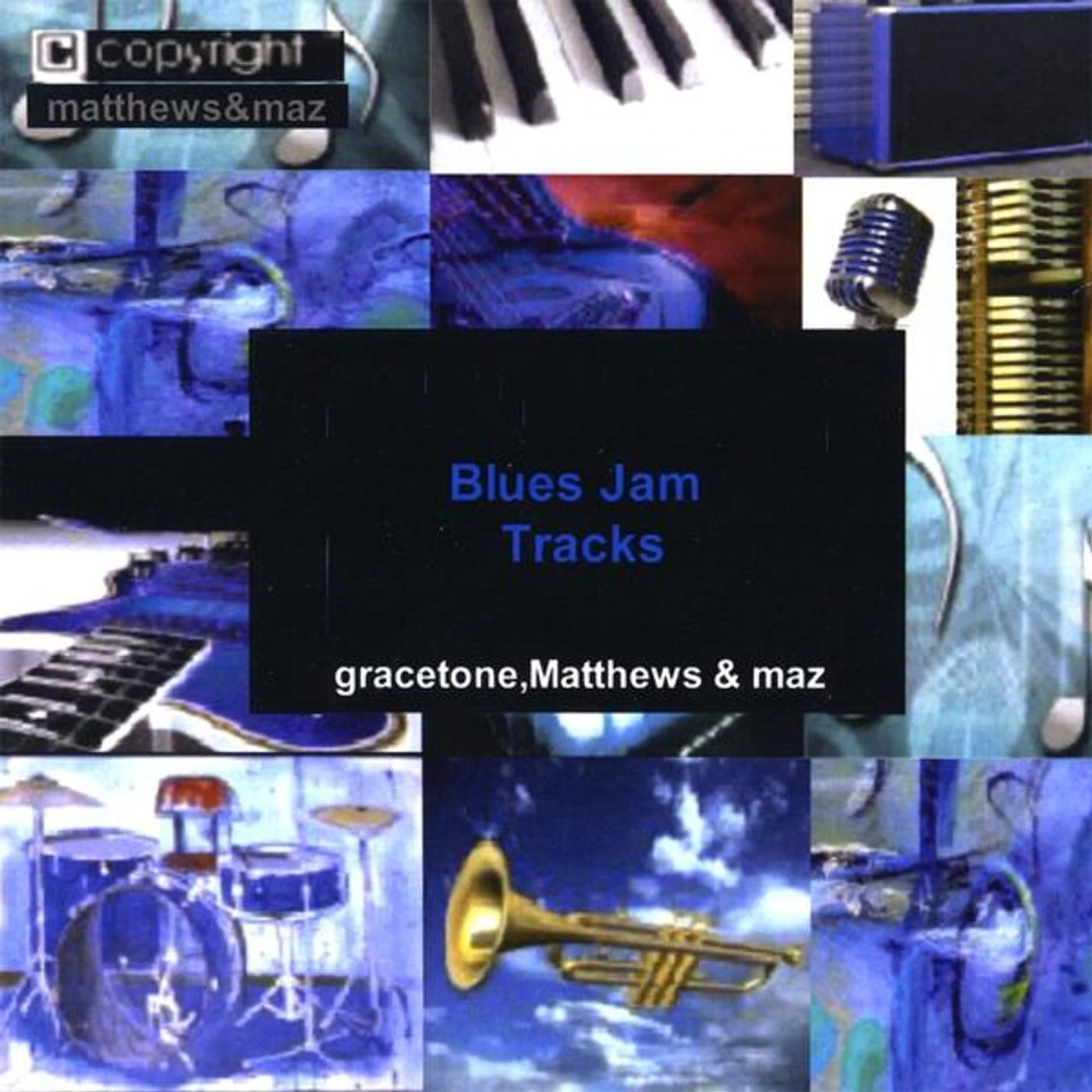 Matthews & Maz BLUES JAM TRACKS CD