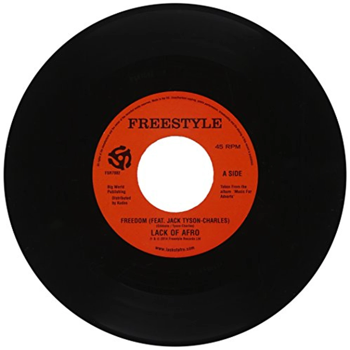 Lack Of Afro FREEDOM Vinyl Record