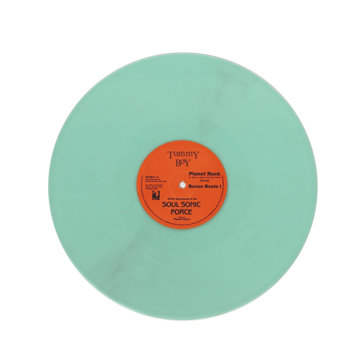 Afrika Bambaataa PLANET ROCK (GLOW IN THE DARK VINYL) Vinyl Record