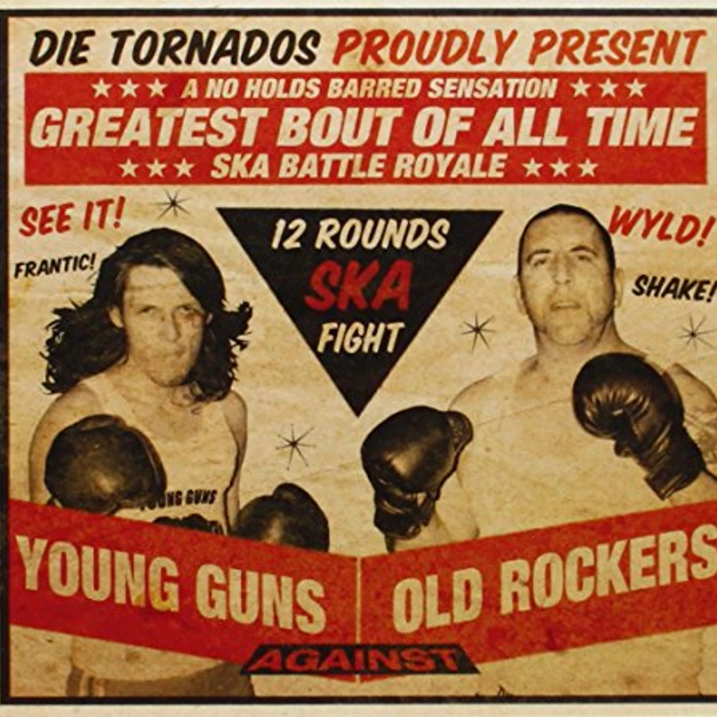 The Tornados YOUNG GUNS AGAINST OLD ROCKERS CD