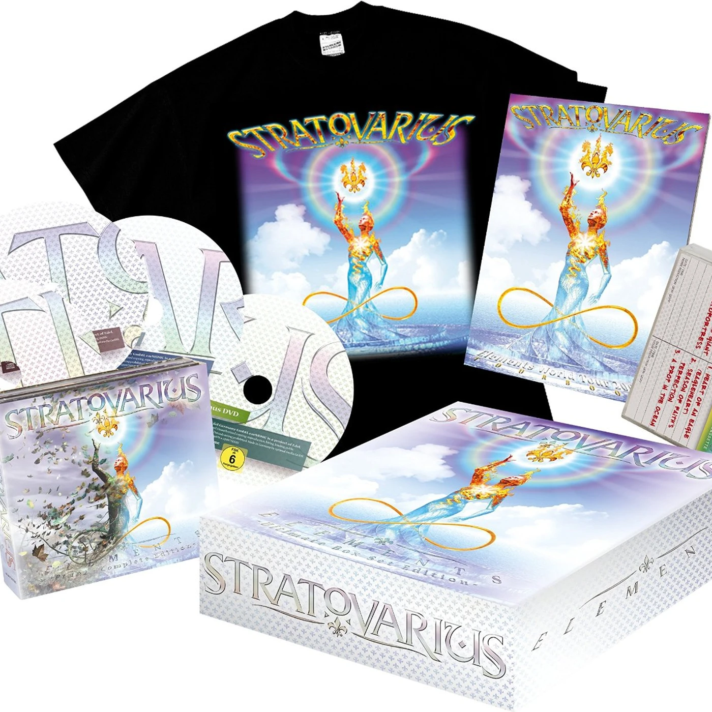 Stratovarius ELEMENTS PT.1 & PT.2 CD
