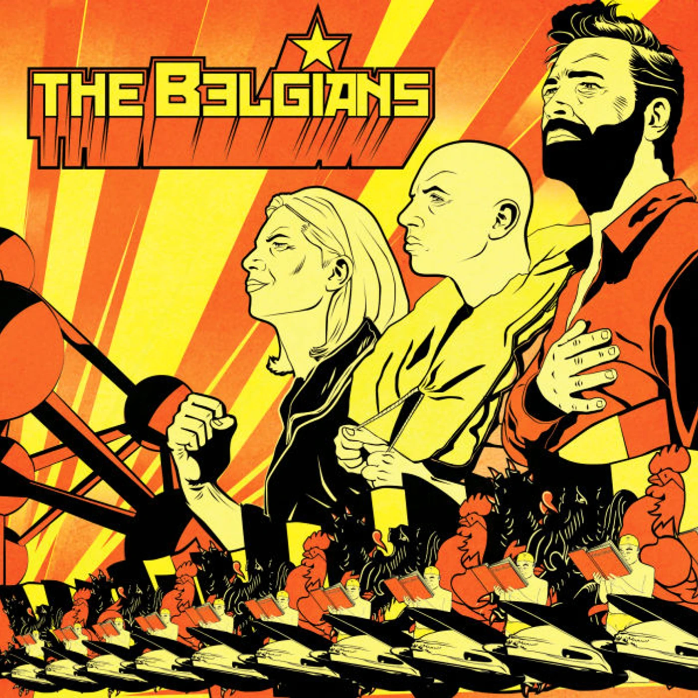 The Experimental Tropic Blues Band BELGIANS Vinyl Record