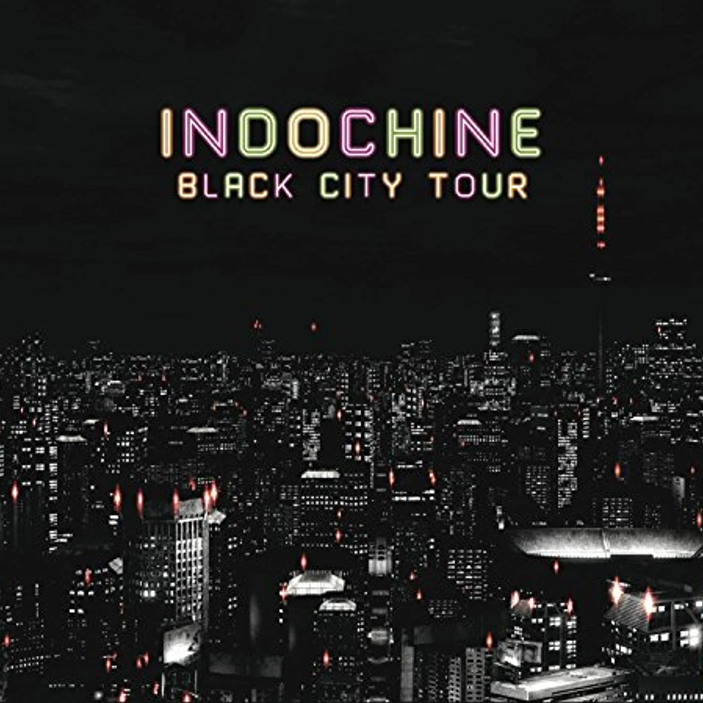Indochine BLACK CITY TOUR CD
