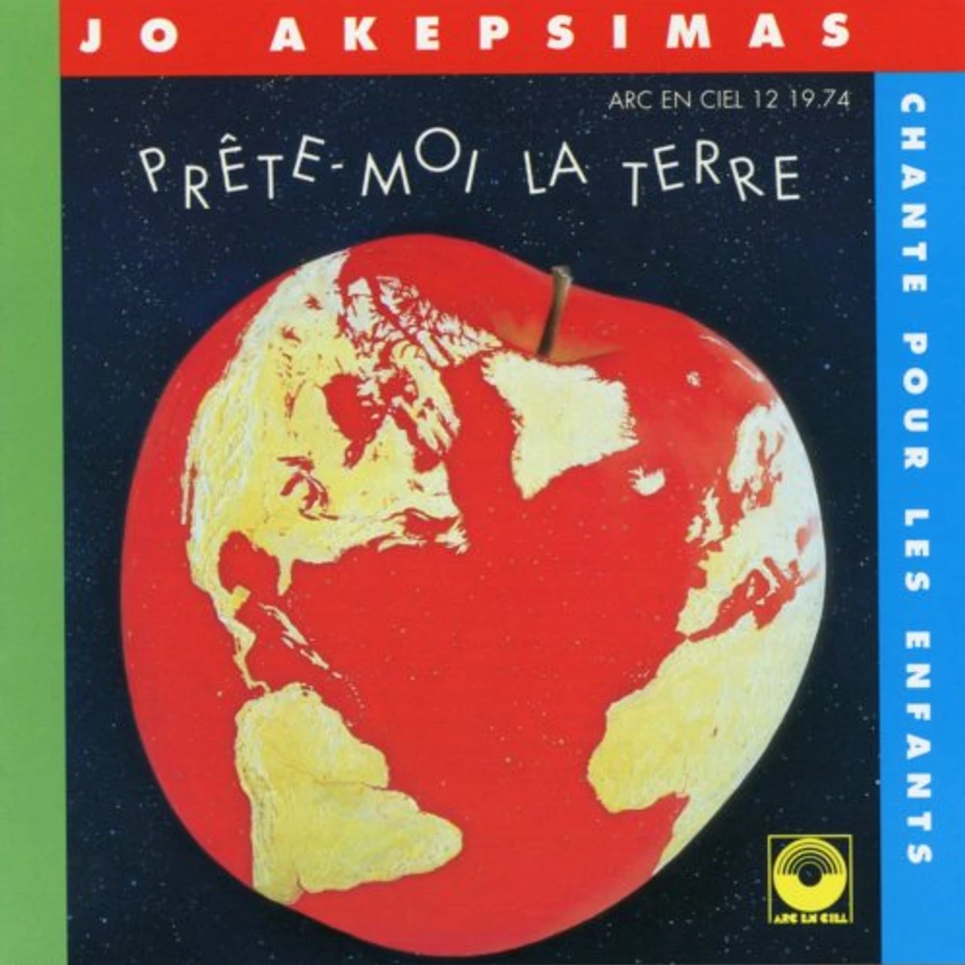 Jo Akepsimas PRETE MOI LA TERRE CD