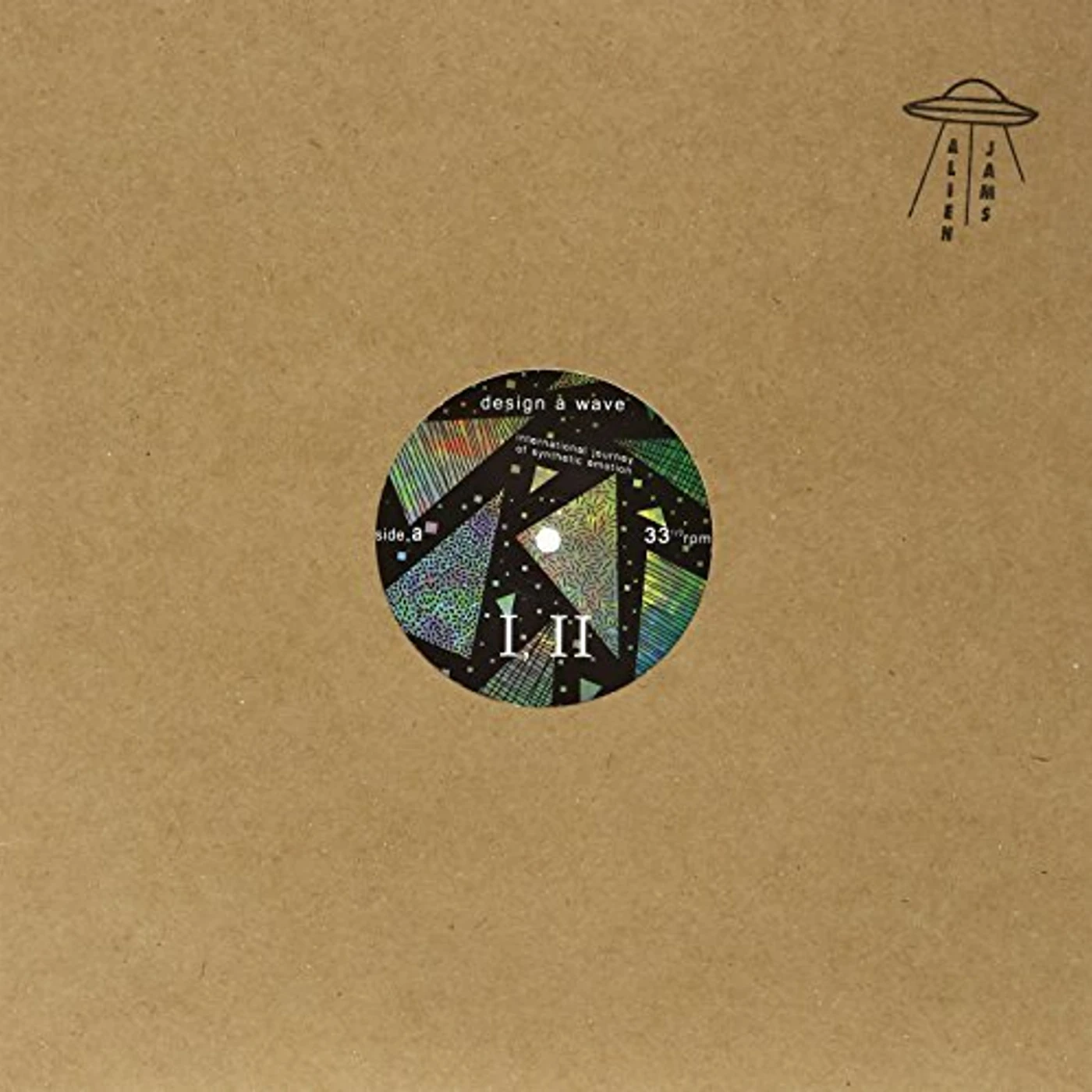 Design A Wave International Journey of Synthetic Emotion Vinyl Record