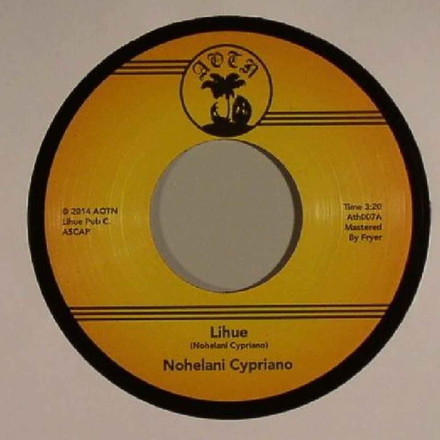 Nohelani Cypriano LIHUE Vinyl Record