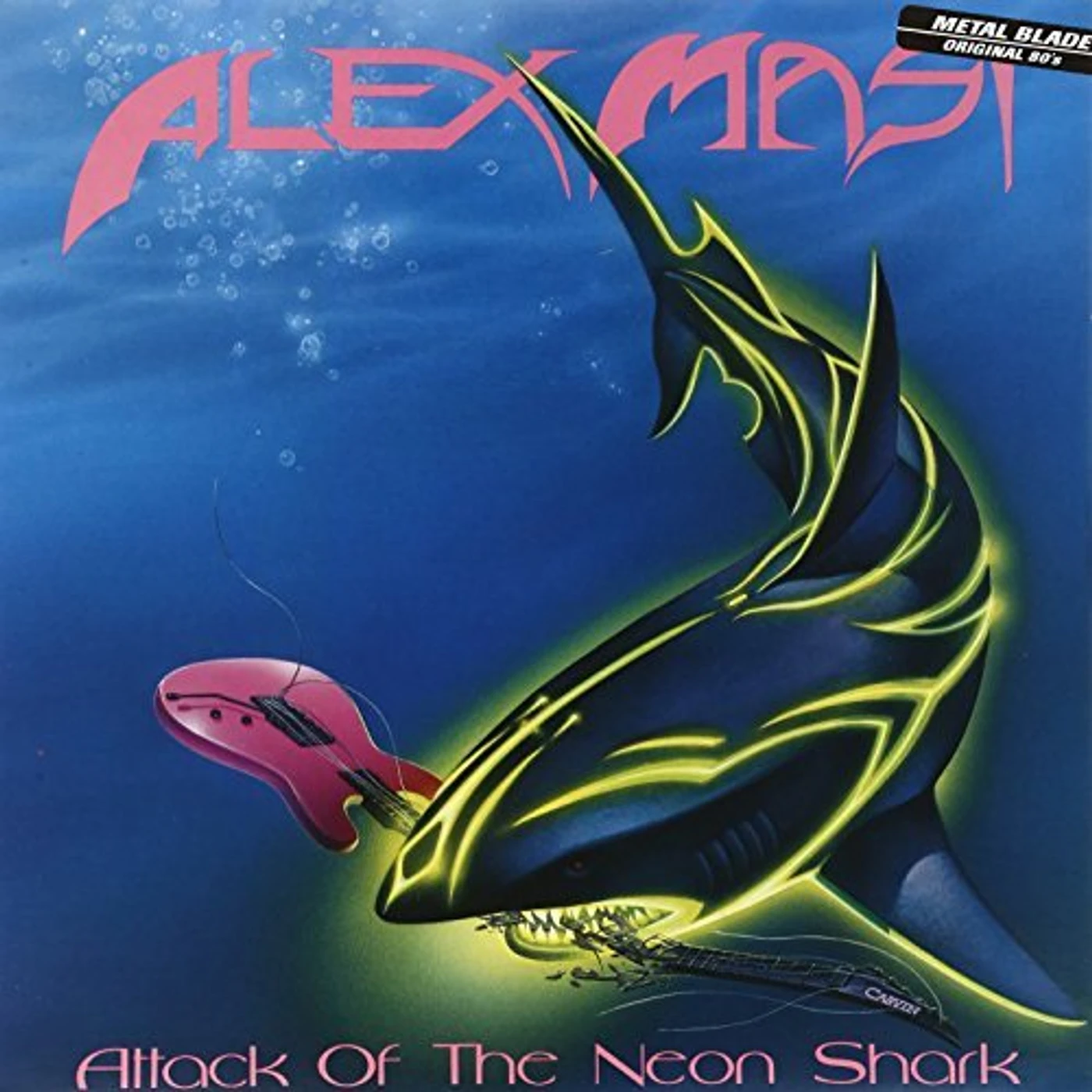Alex Masi Attack of the Neon Shark Vinyl Record