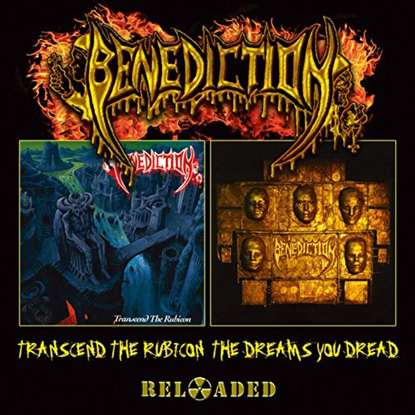 Benediction TRANSCEND THE RUBICON / DREAMS YOU DREAD CD