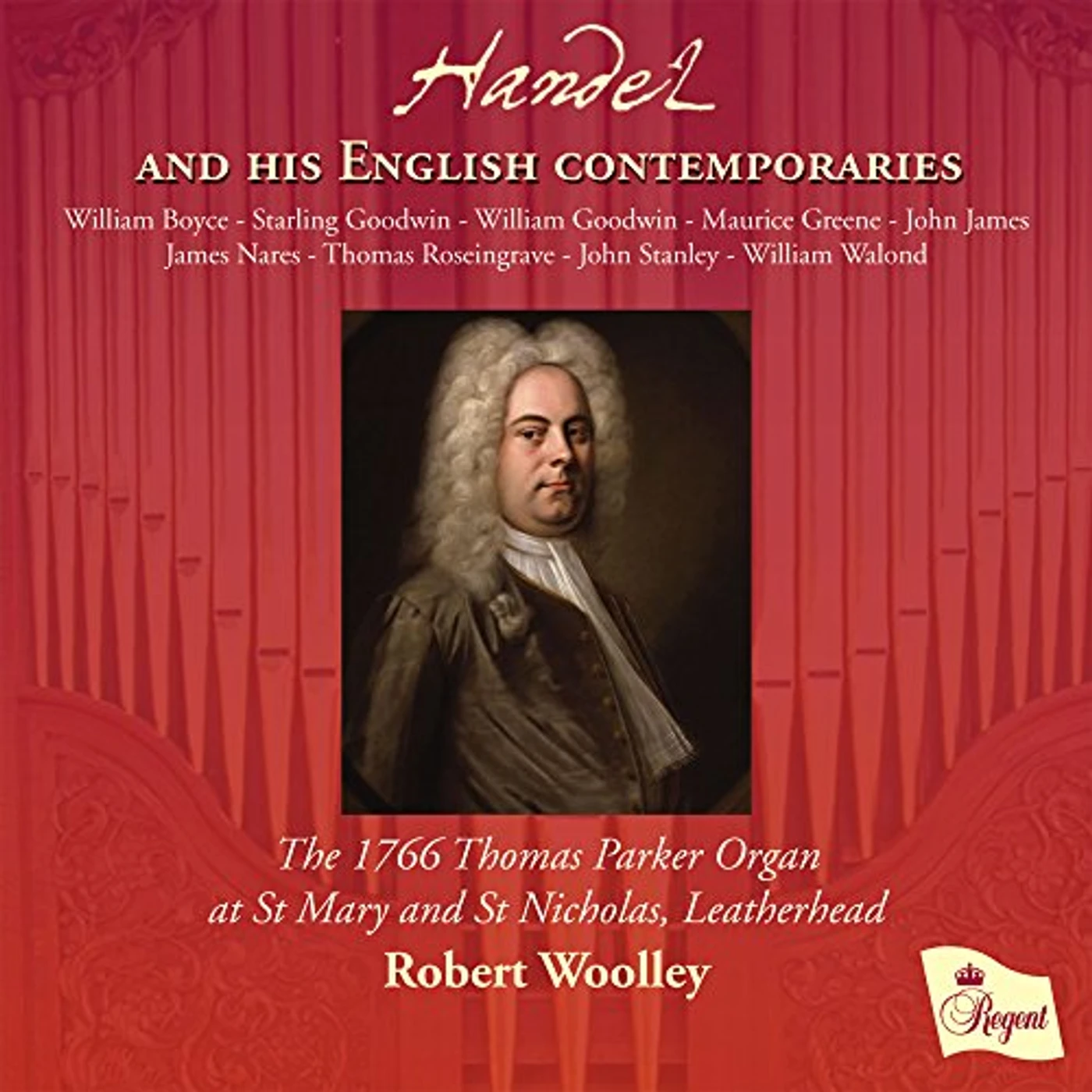 Robert Woolley HANDEL & HIS ENGLISH CONTEMPORARIES CD