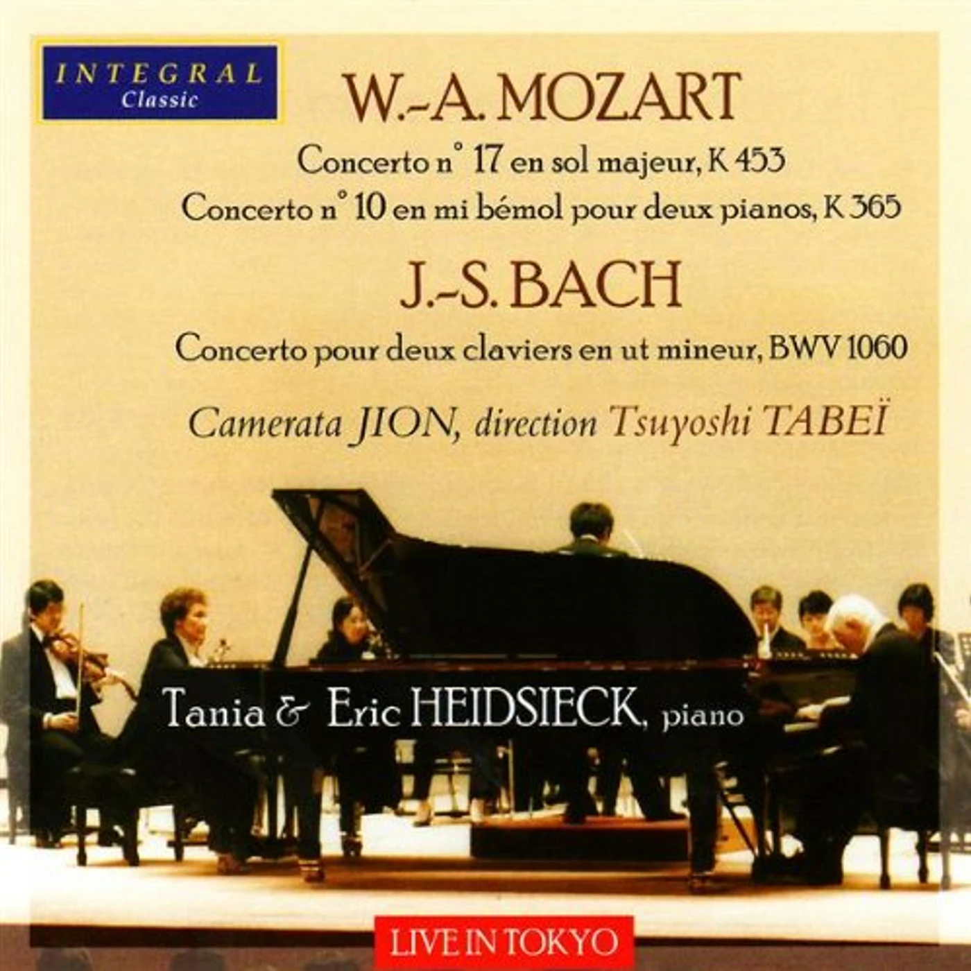 Wolfgang Amadeus Mozart CON 17 EN SOL MAJ K453 CD