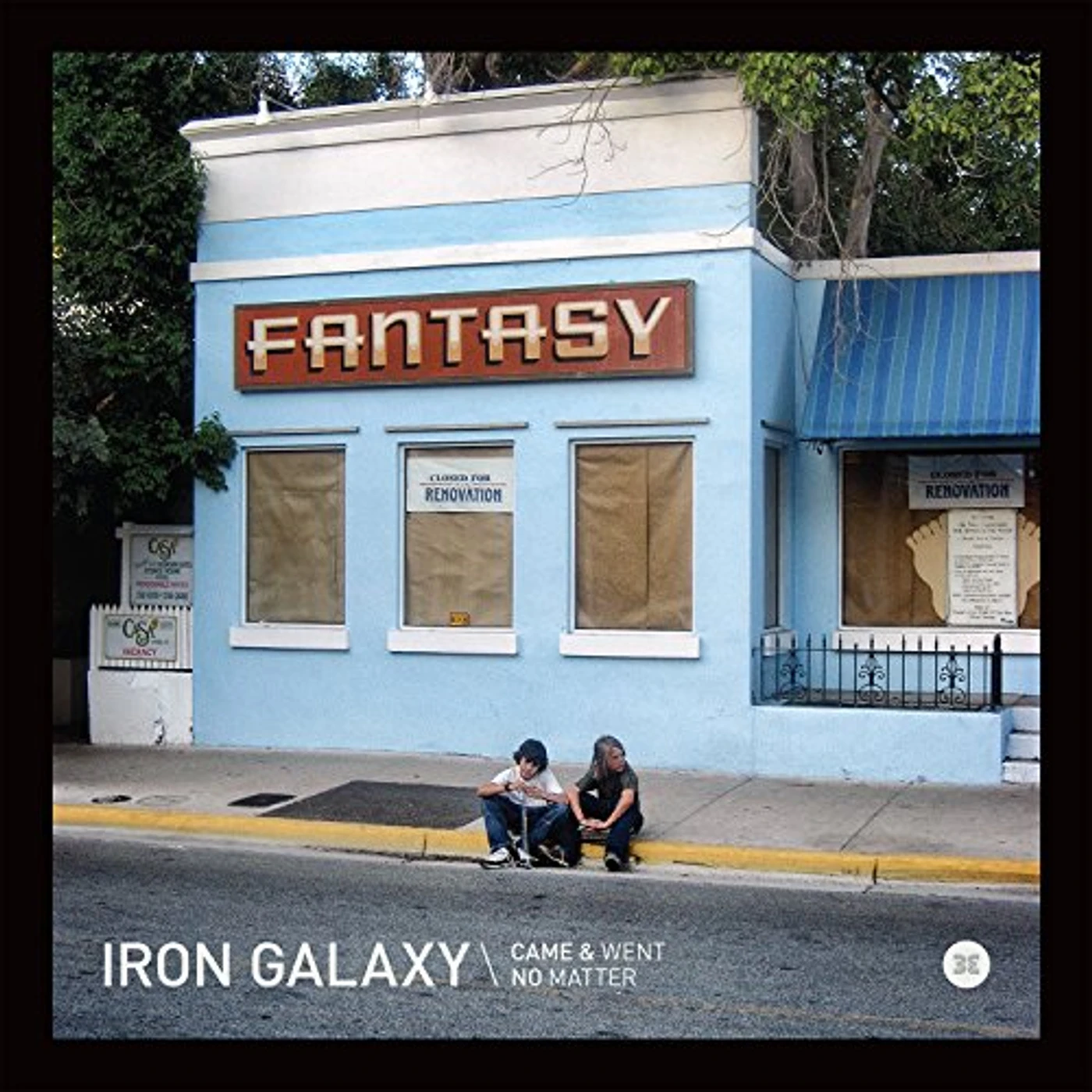 Iron Galaxy CAME & WENT / NO MATTER Vinyl Record - UK Release