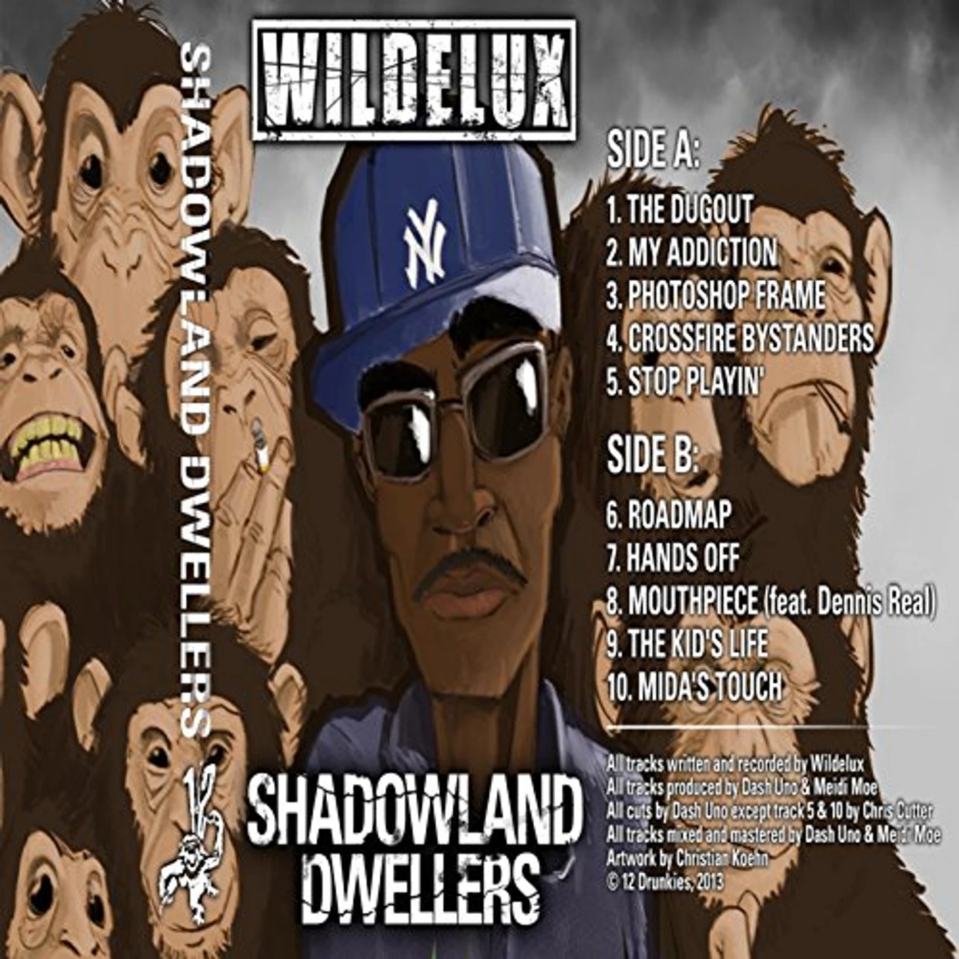 Wildelux SHADOWLAND DWELLERS CD