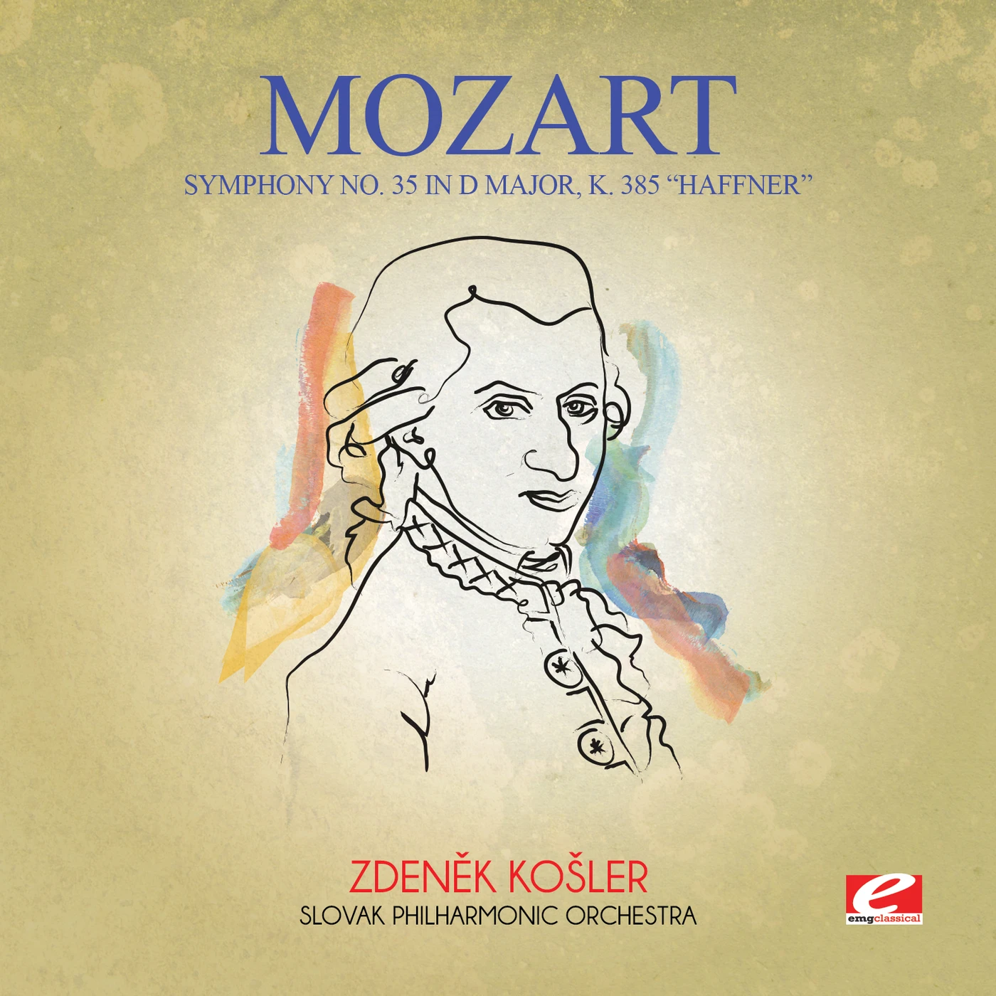 Wolfgang Amadeus Mozart SYMPHONY NO. 35 IN D MAJOR K. 385 HAFFNER CD