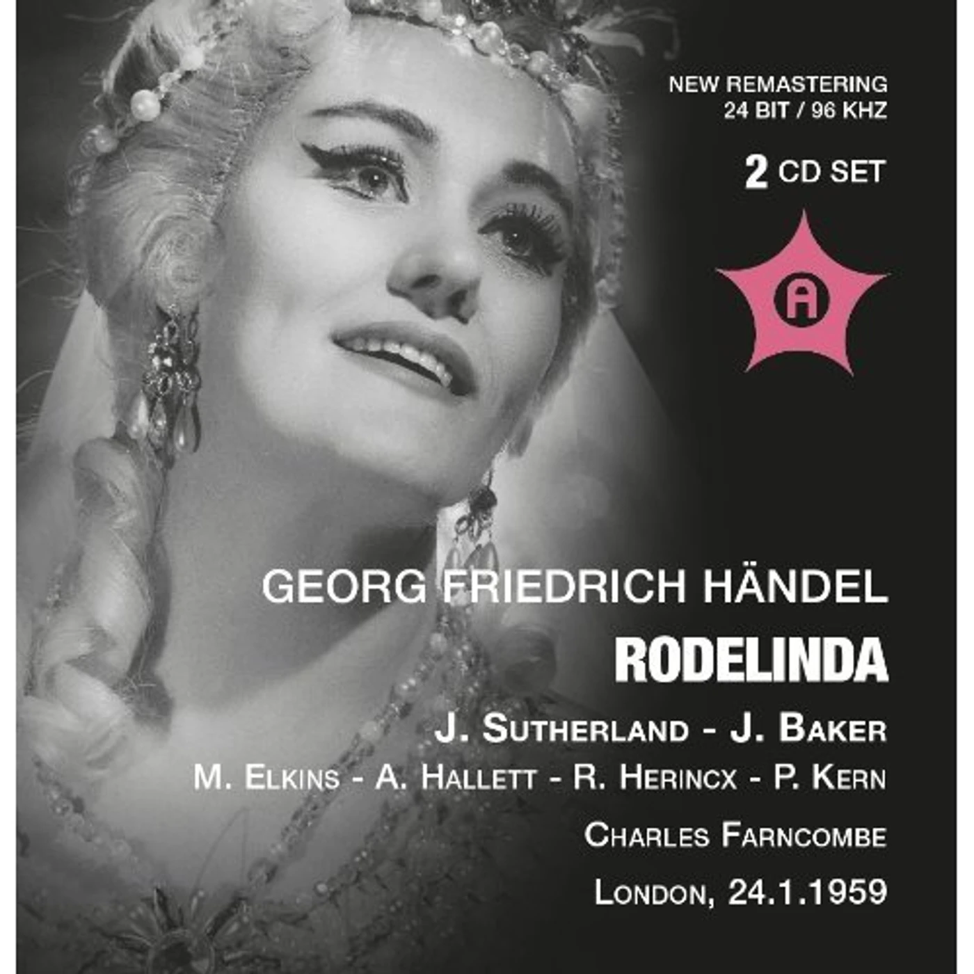 Handel RODELINDA CD
