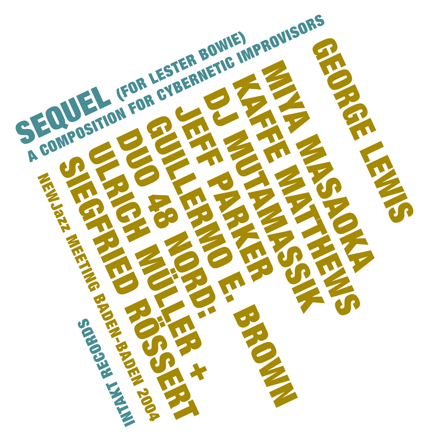 George Lewis SEQUEL CD