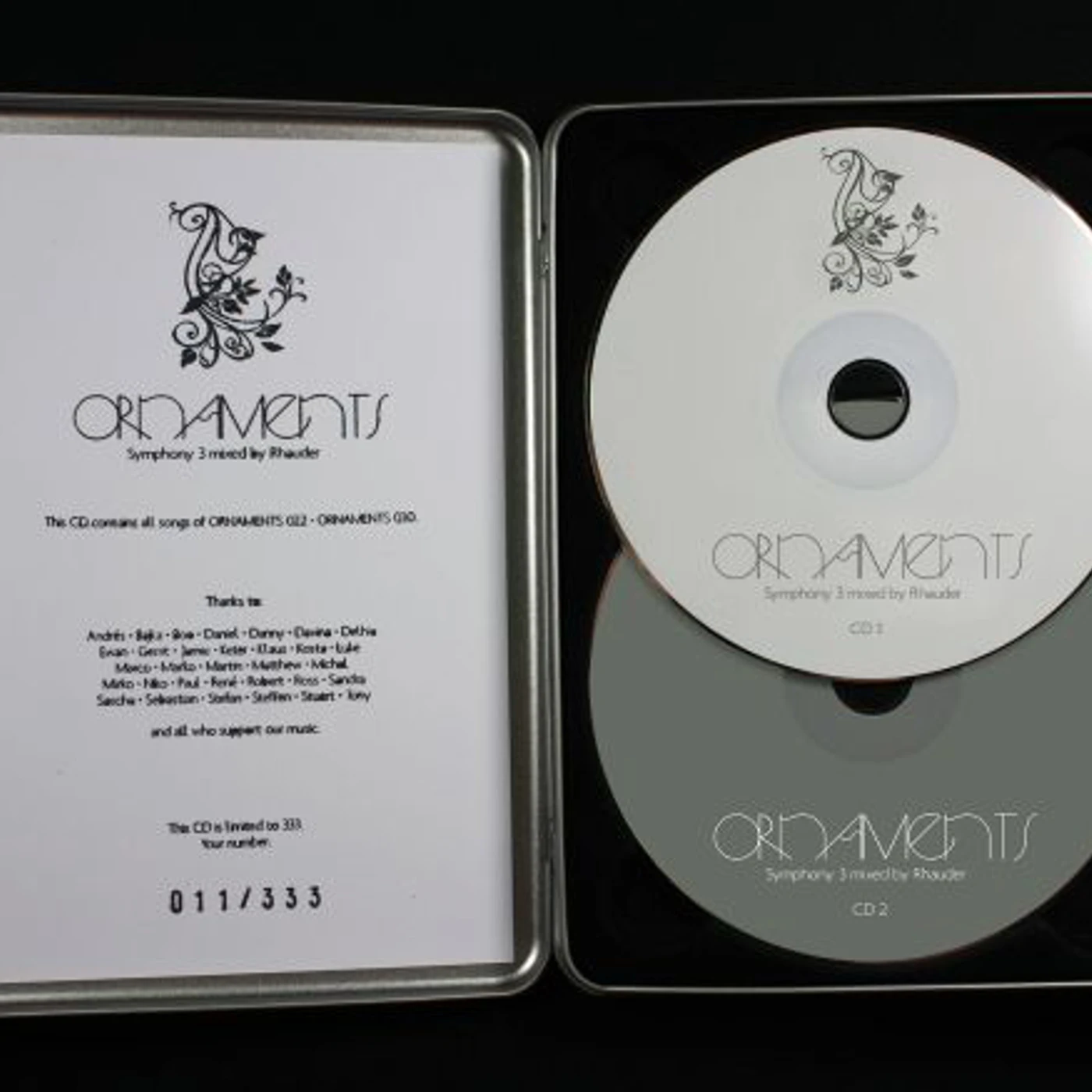 Rhauder ORNAMENTS SYMPHONY 3 CD