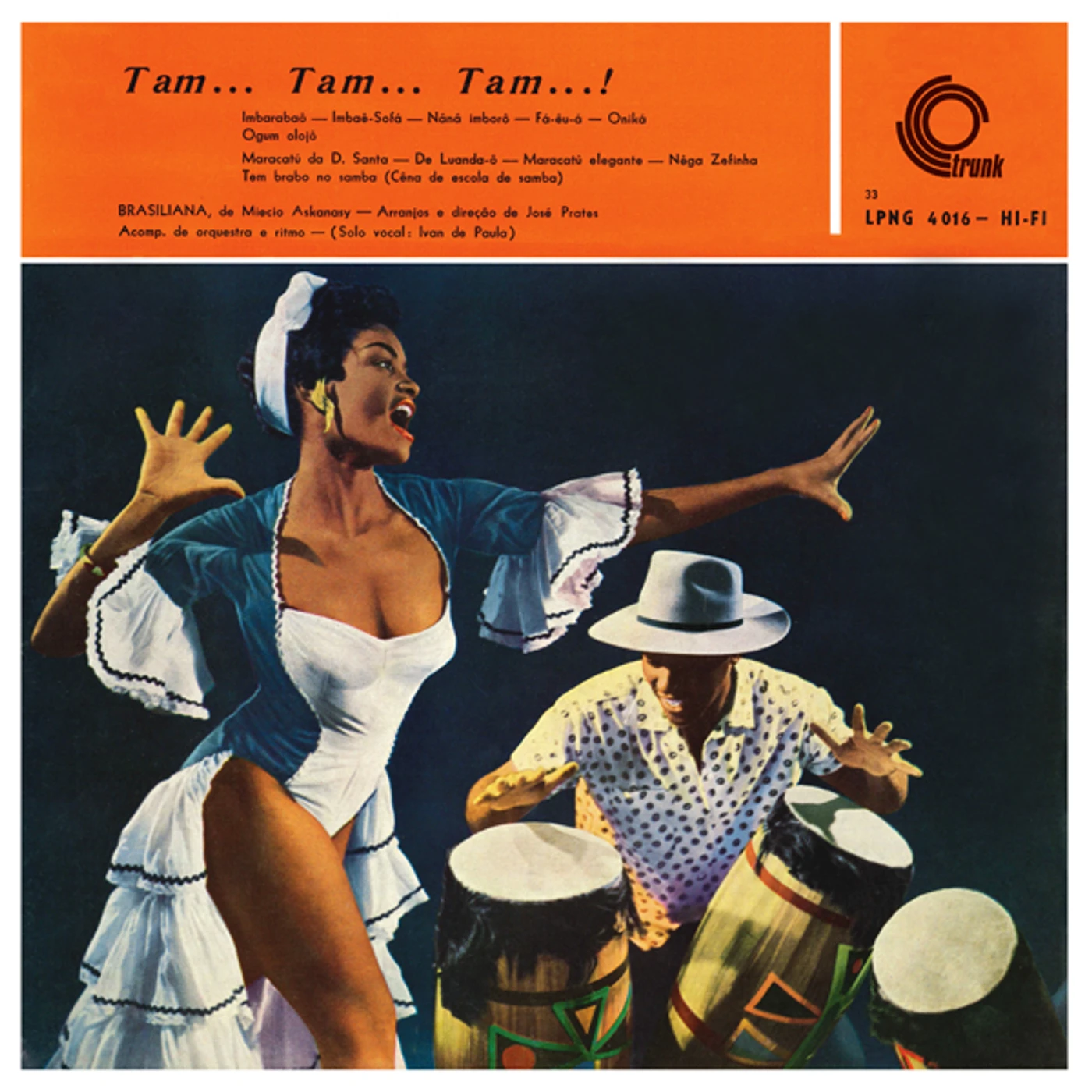 Jose Prates / Miecio Askanasy TAM TAM TAM Vinyl Record