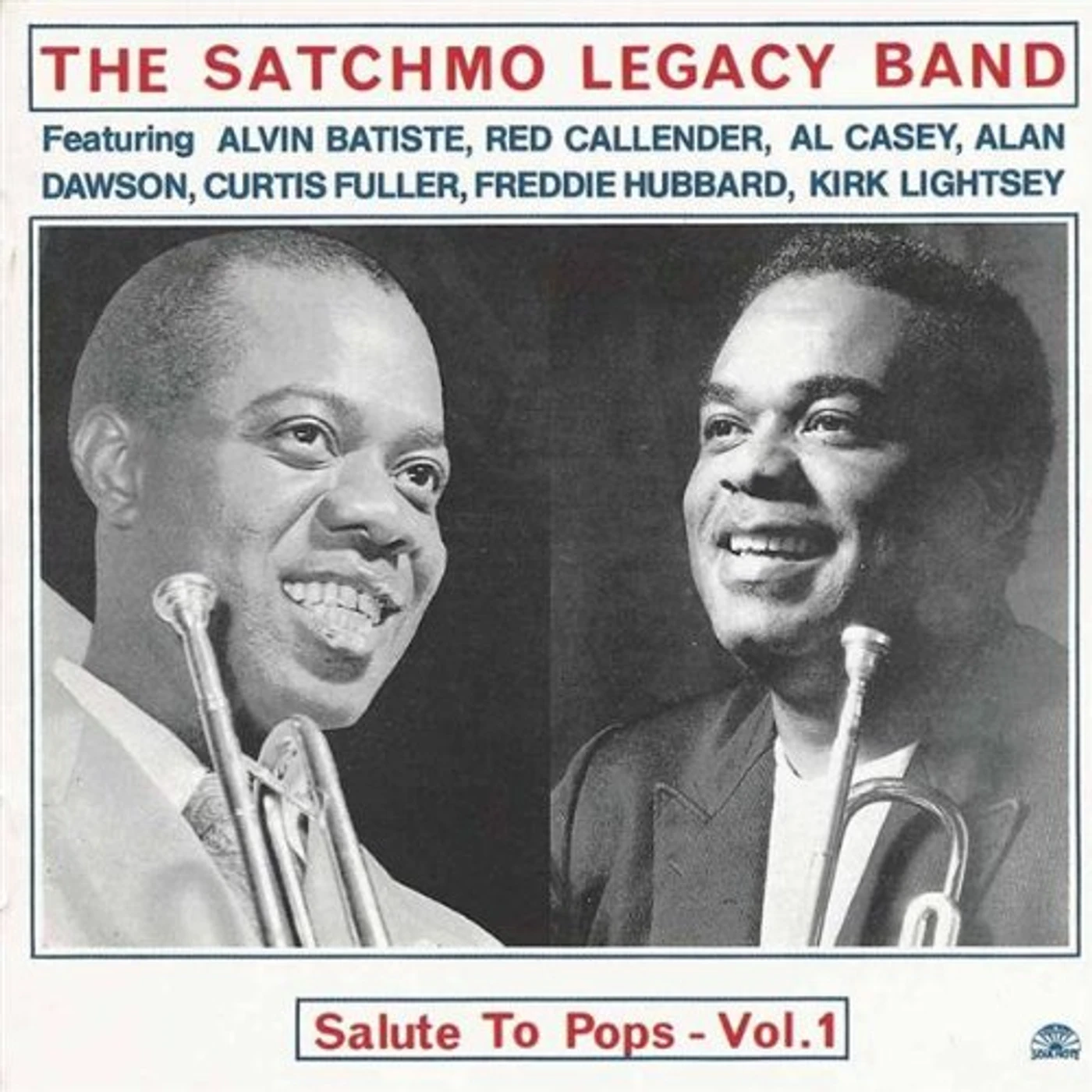 The Satchmo Legacy Band SALUTE TO POPS-VOL. 1 Vinyl Record