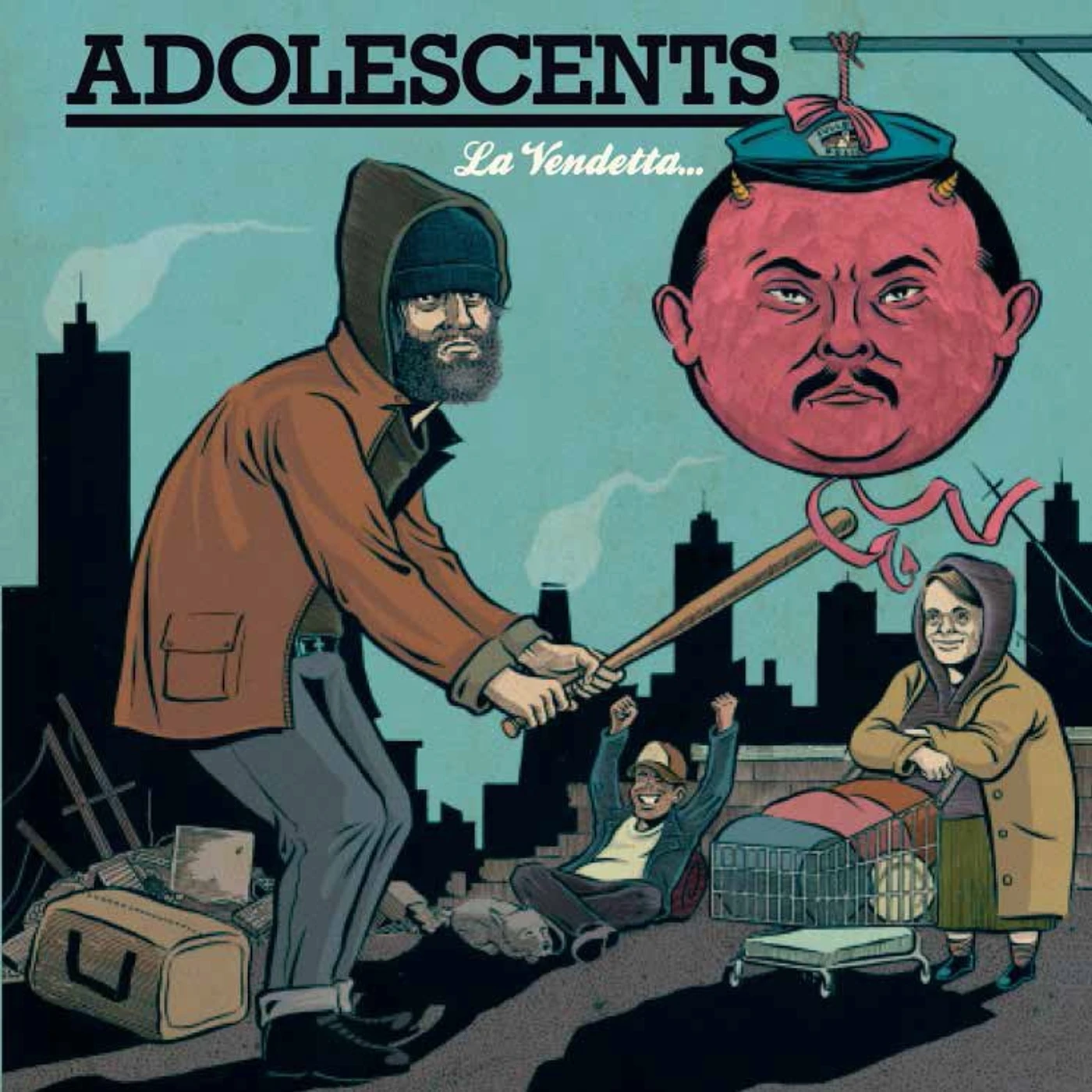 Adolescents LA VENDETTA E UN PIATTO CHE VA SERVITO FREDDO Vinyl Record