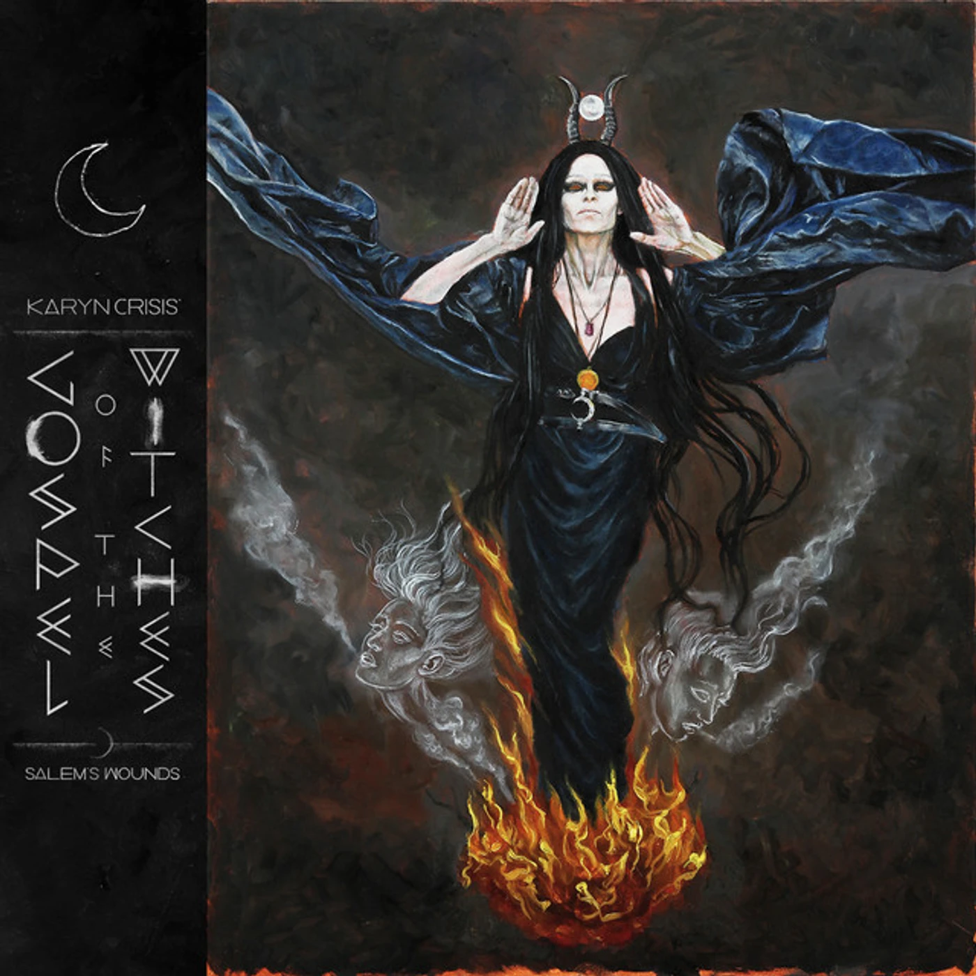 Karyn Crisis’ Gospel Of The Witches Salem's Wounds Vinyl Record