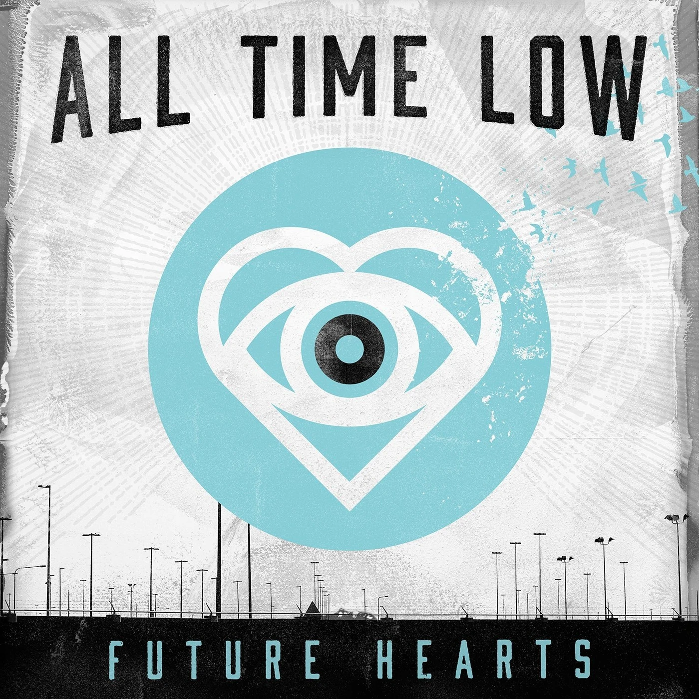 All Time Low FUTURE HEARTS - LIGHT BLUE Vinyl Record - Blue Vinyl, Colored Vinyl