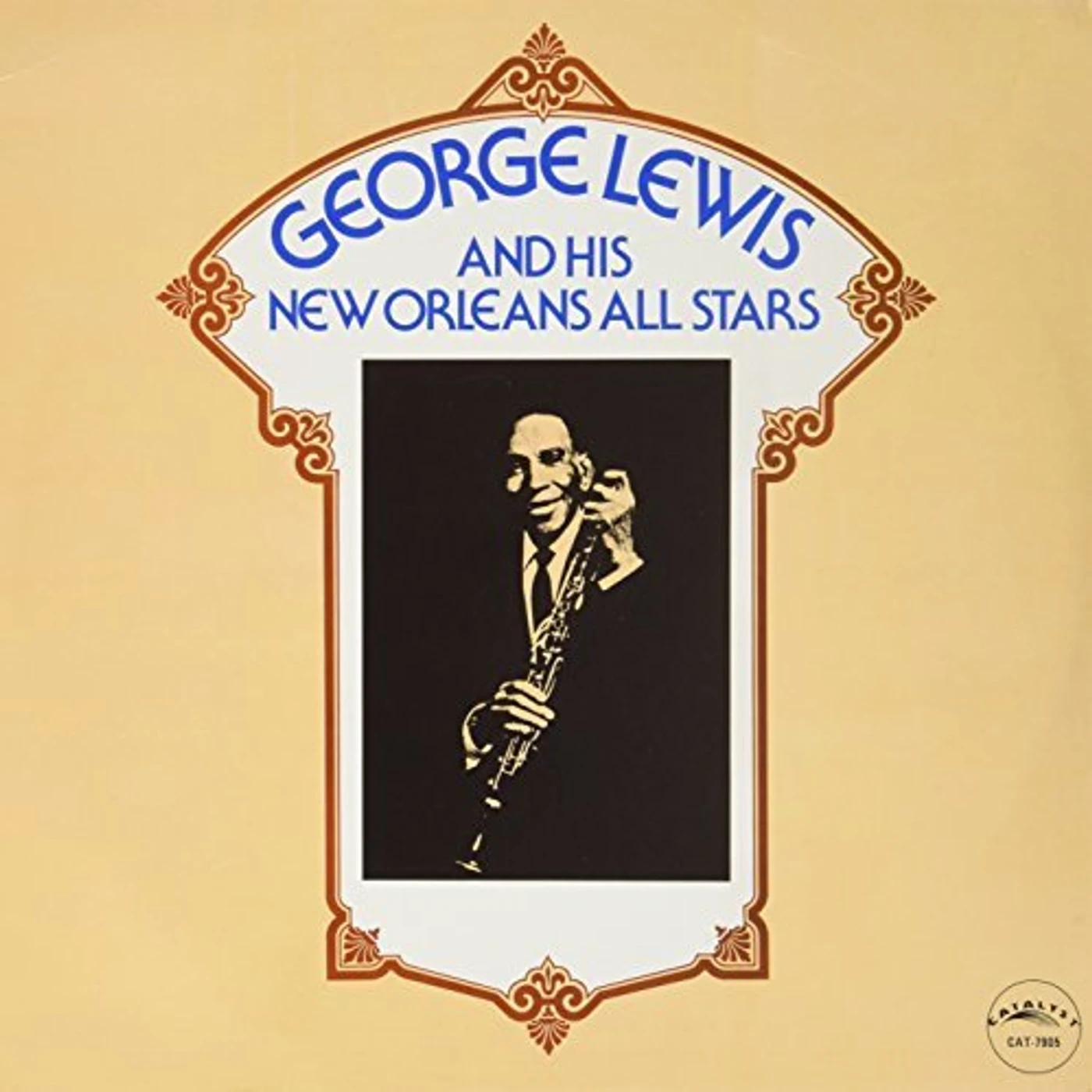 George Lewis HIS NEW ORLEANS ALL STARS Vinyl Record