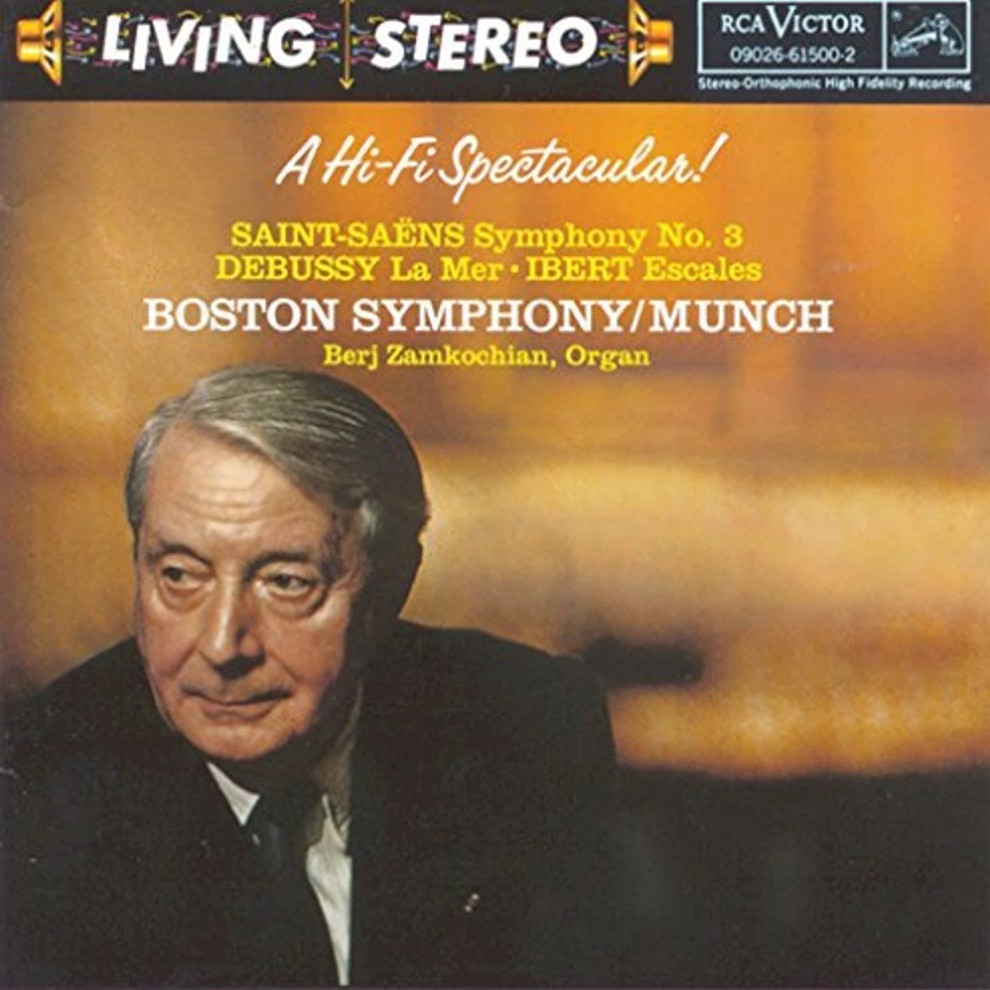 Charles Munch  SAINT-SAENS: SYMPHONY NO. 3 'ORGAN'. CD
