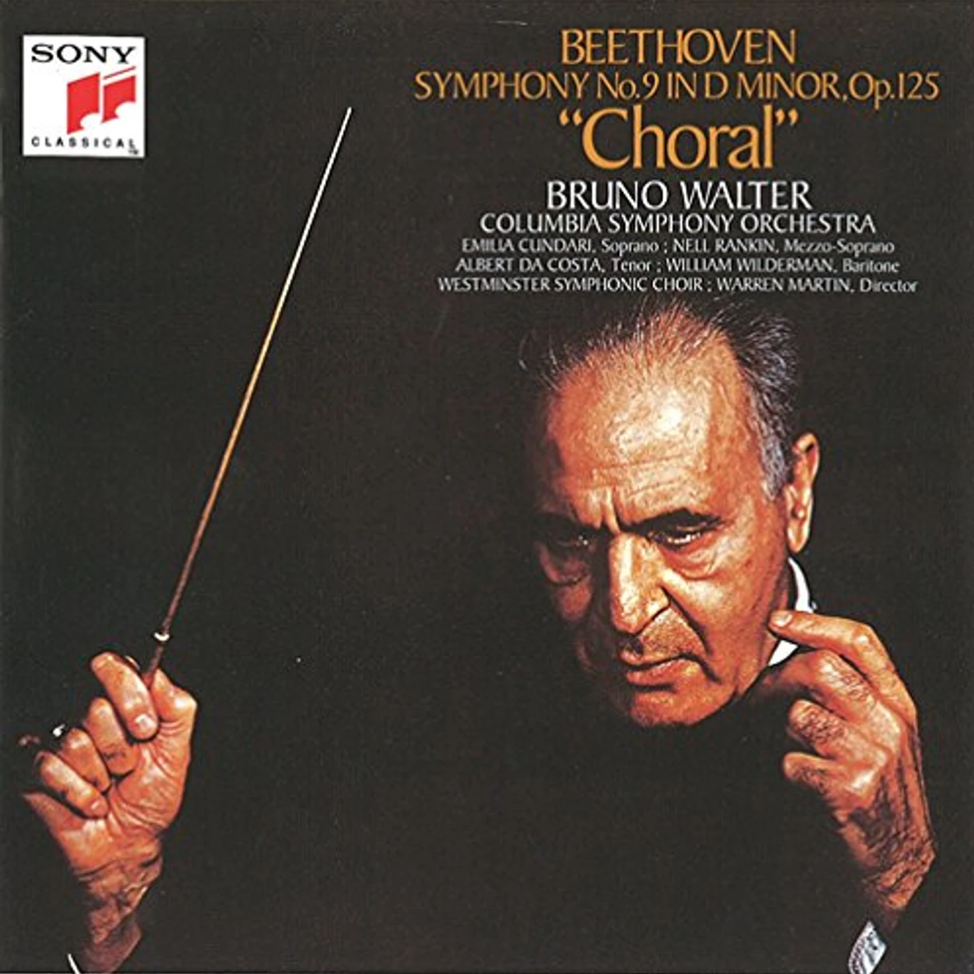 Bruno Walter BEETHOVEN: SYMPHONY NO. 9 CD
