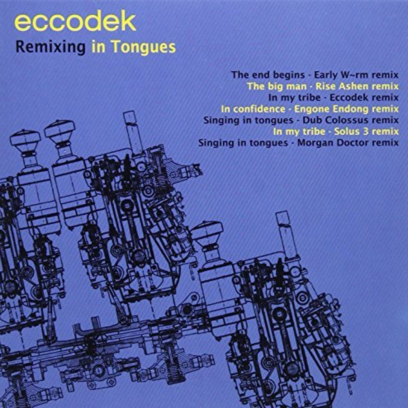 Eccodek REMIXING IN TONGUES CD