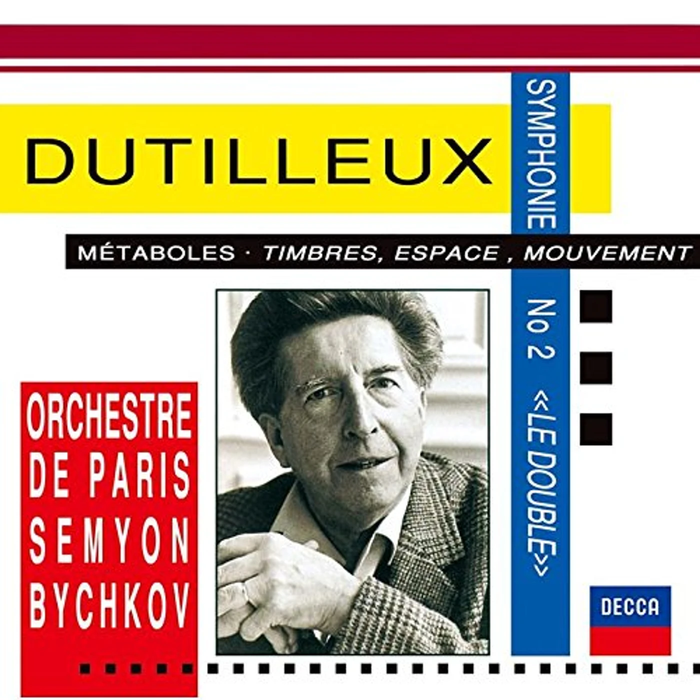 Semyon Bychkov DUTILLEUX: SYMPHONY NO. 2 CD