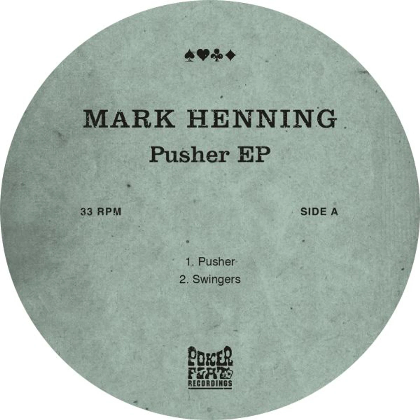 Mark Henning PUSHER Vinyl Record