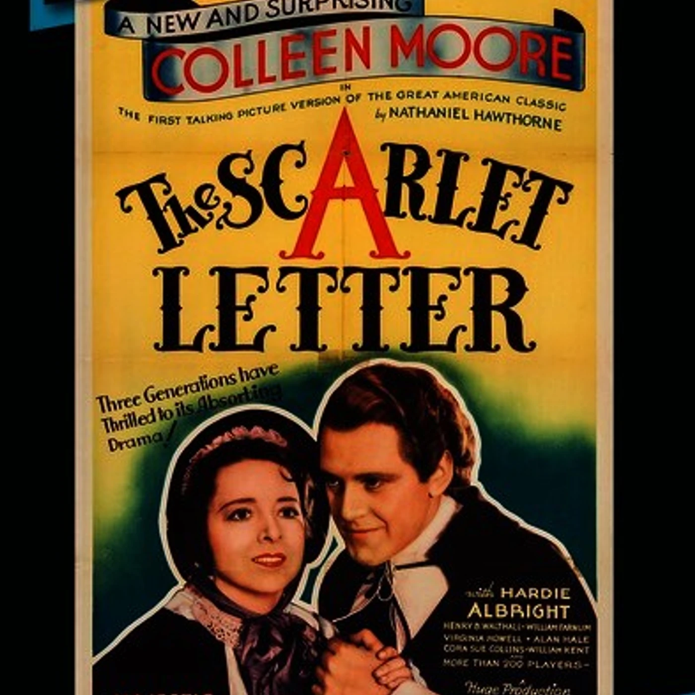SCARLET LETTER DVD
