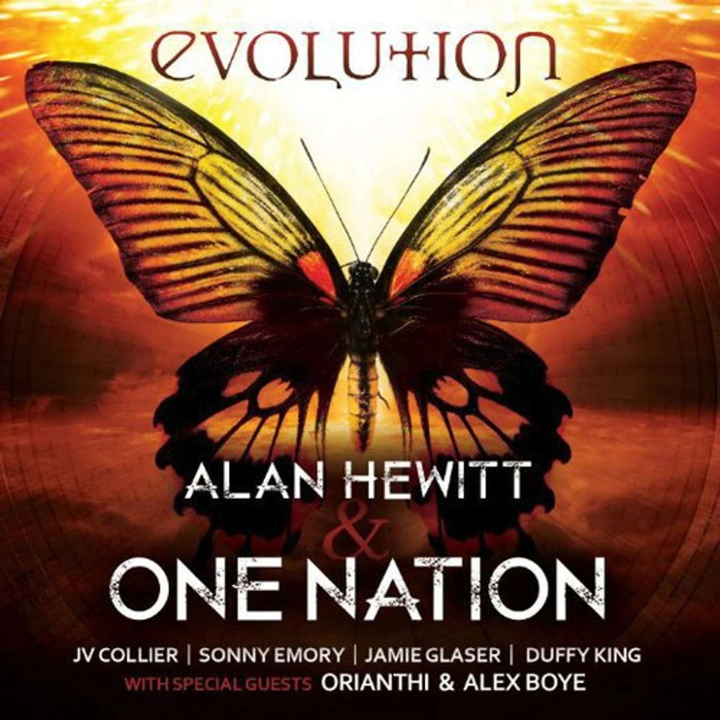 Alan Hewitt & One Nation EVOLUTION CD