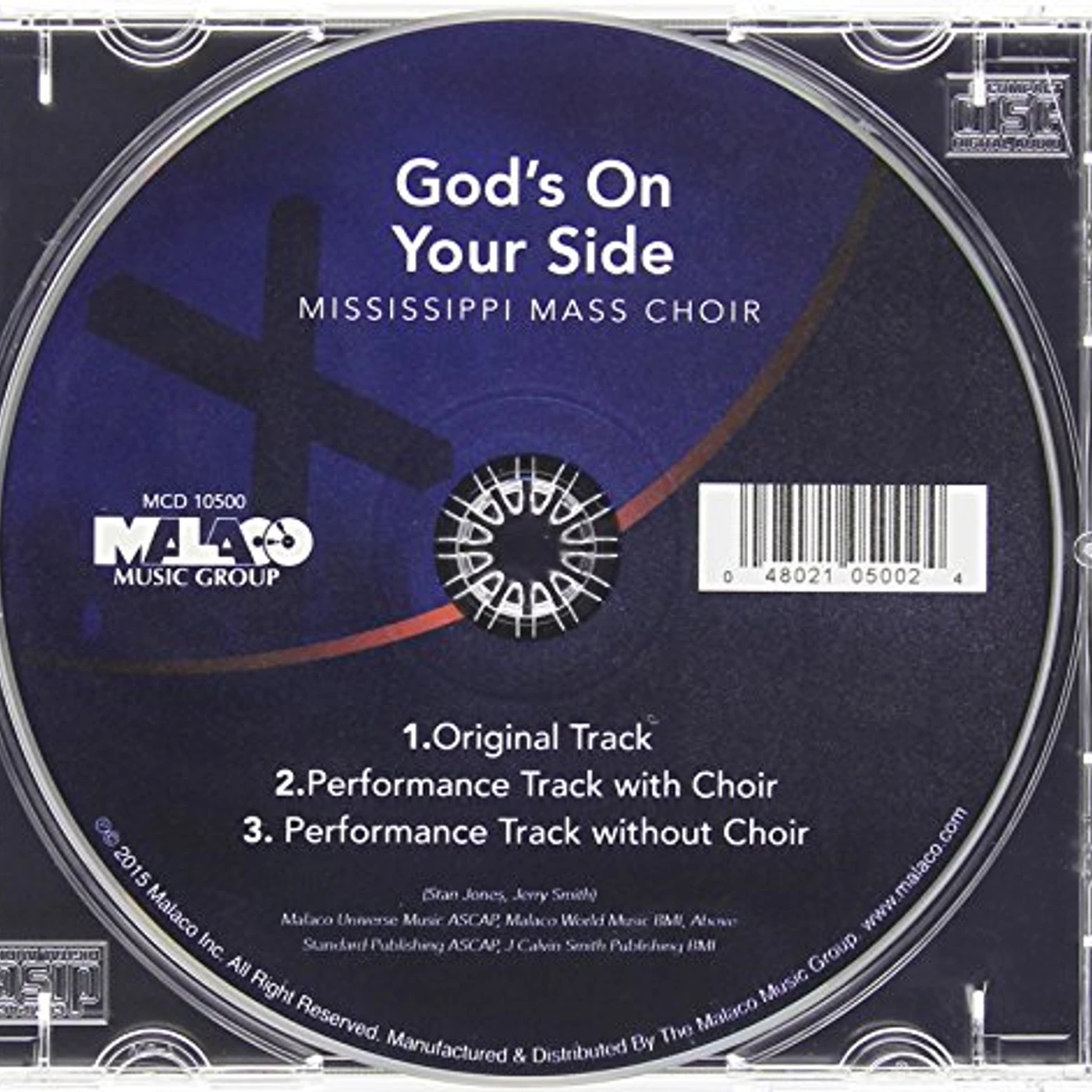Mississippi Mass Choir GOD'S ON YOUR SIDE CD
