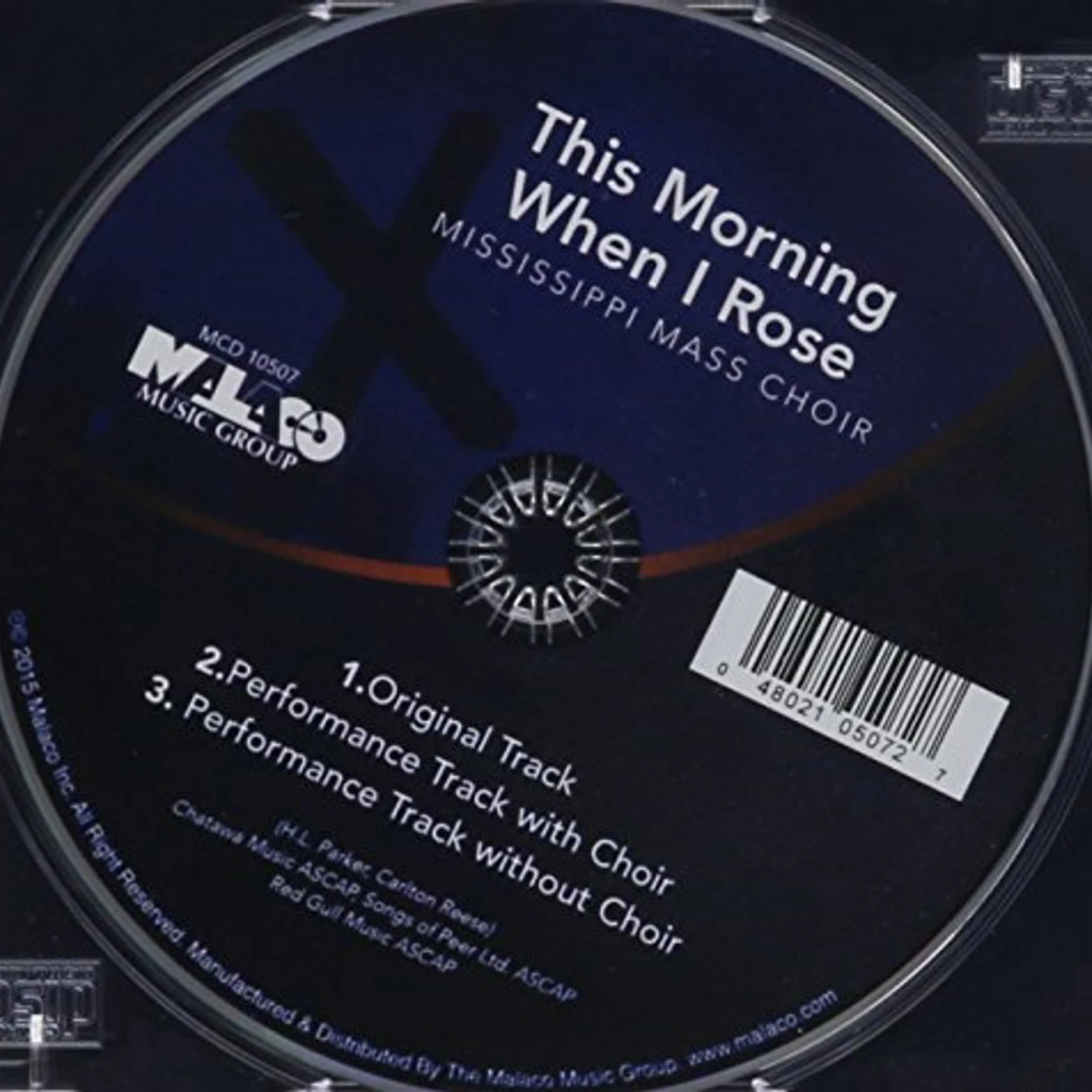 Mississippi Mass Choir THIS MORNING WHEN I ROSE CD